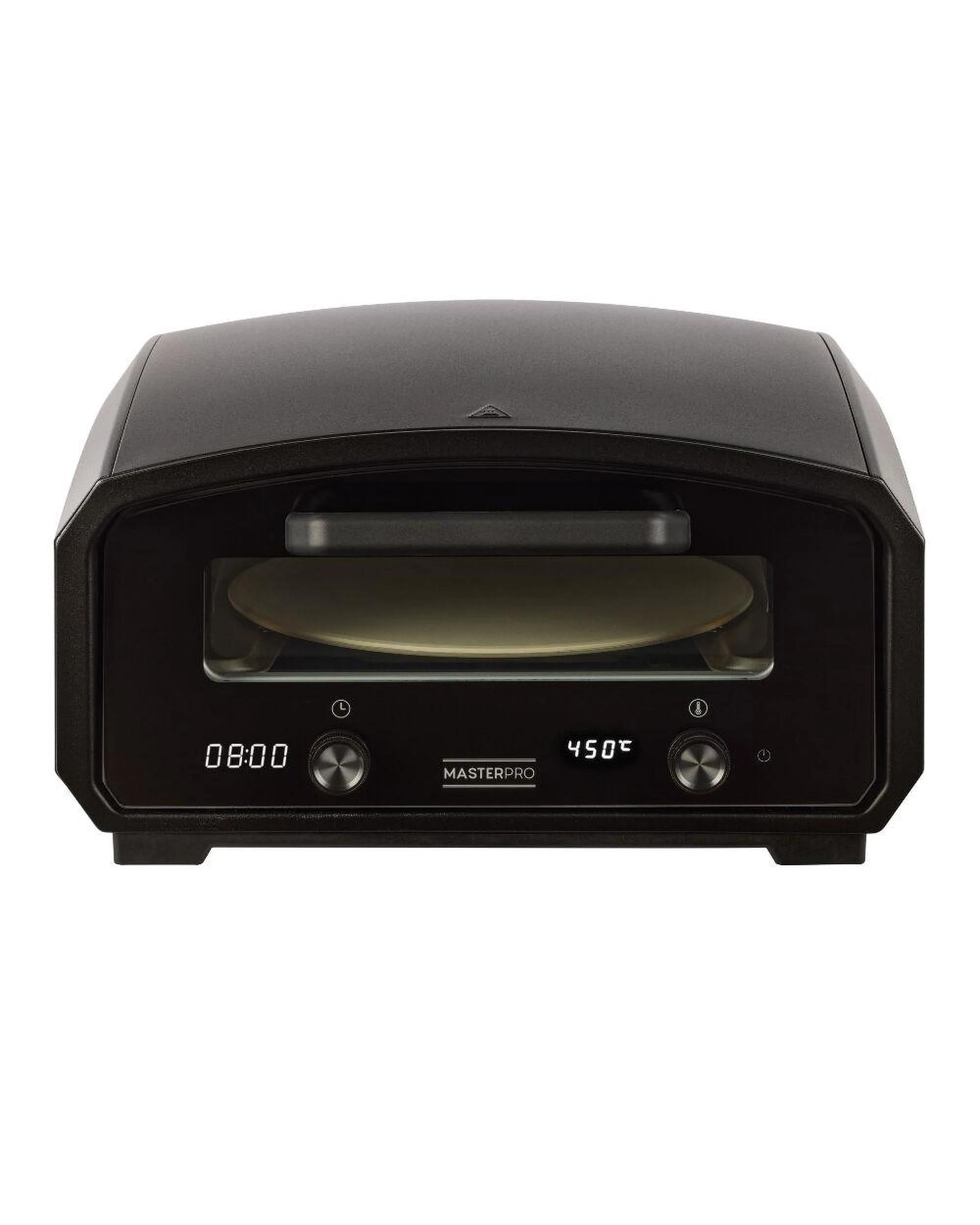 1 MasterPro 13" Indoor & Outdoor Pizza Oven  Black 56 x 50 x 30cm, 1 of 10