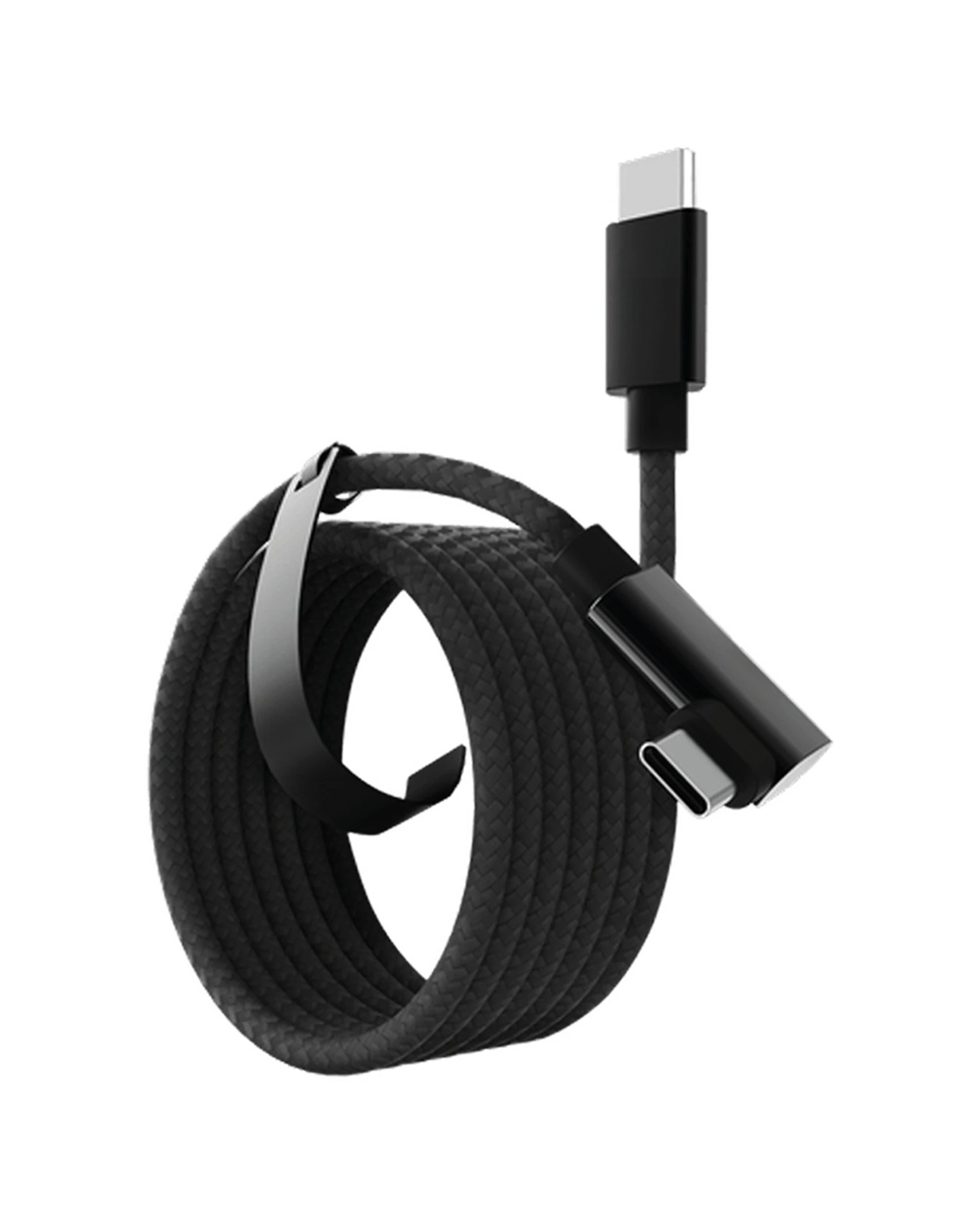 1 4Gamers USB-C Link Cable Meta Quest 2 3 And 3S PICO 4 Magnetic Connection - Black, 1 of 5