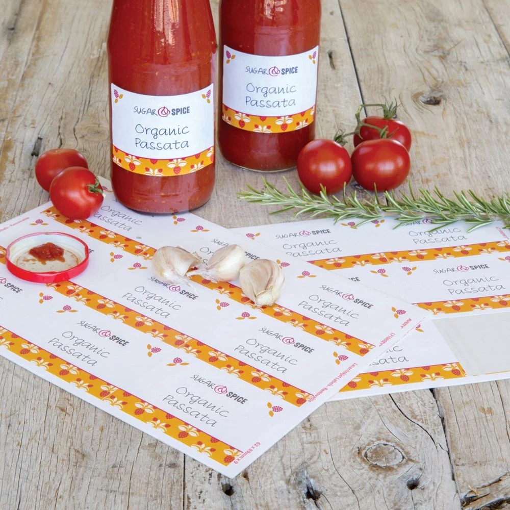 5 Avery 9UP Inkjet Laser Removable Labels White 9 Sheets, 5 of 6