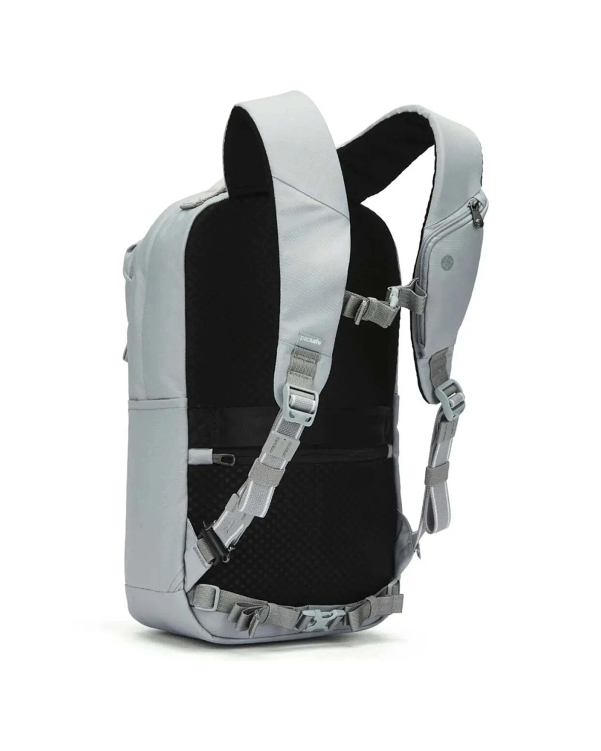 4 Pacsafe V City Anti-Theft RFID 16in Laptop Secure Backpack 20L Enhanced Digital - Grey, 4 of 8