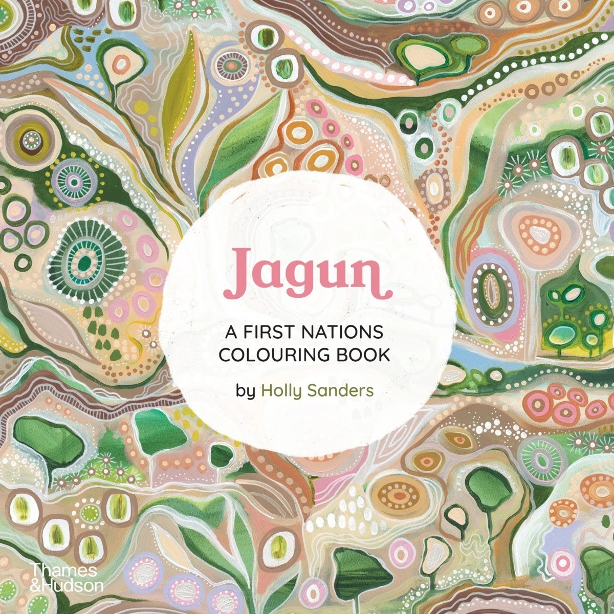 1 Jagun by Holly Sanders - A First Nations Colouring Book