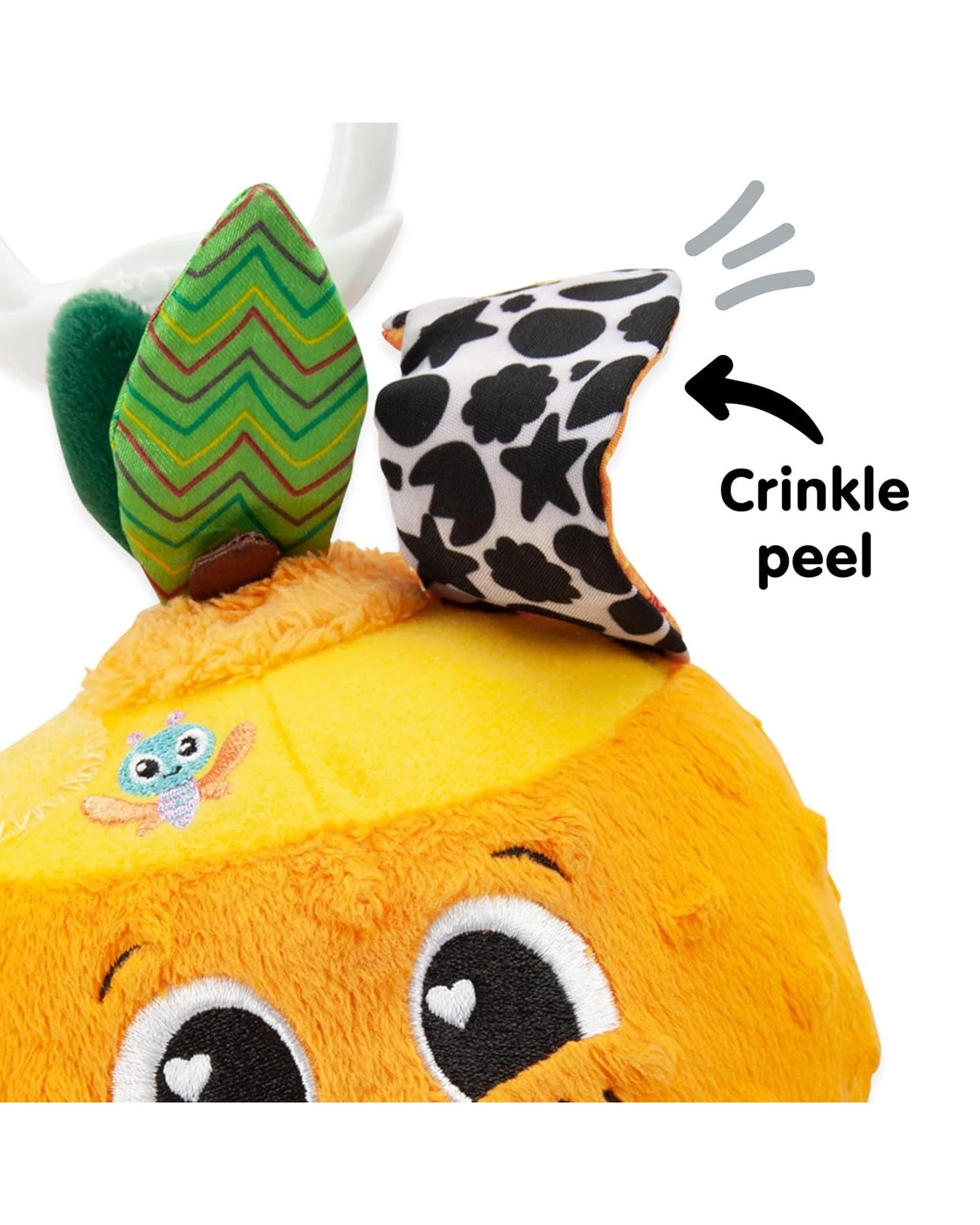 5 Lamaze Clip and Go Olive the Orange Plush - Orange, 5 of 9