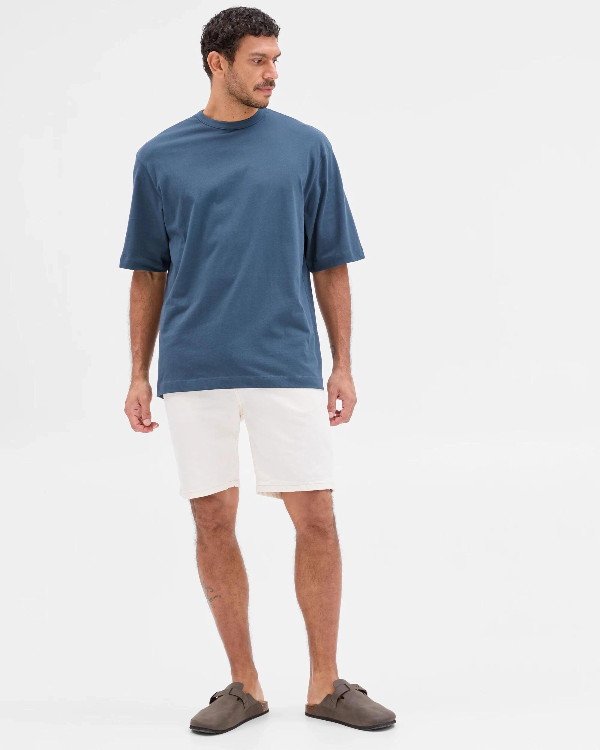 2 Target Australian Cotton Oversized T-Shirt NAVY SEA, 2 of 6