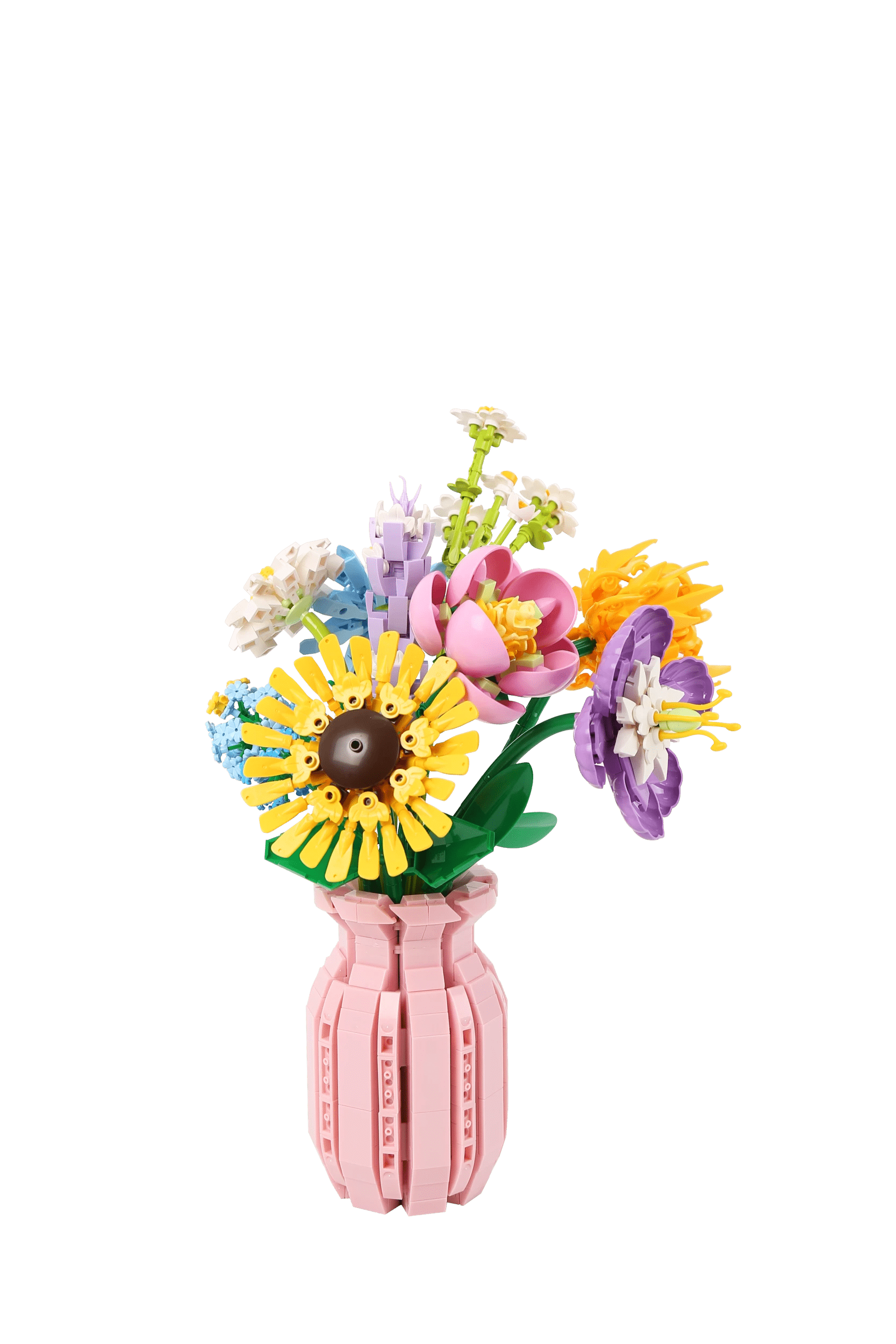 3 1312 Piece Mini Blocks Flower Series: Flower Vase, 3 of 6