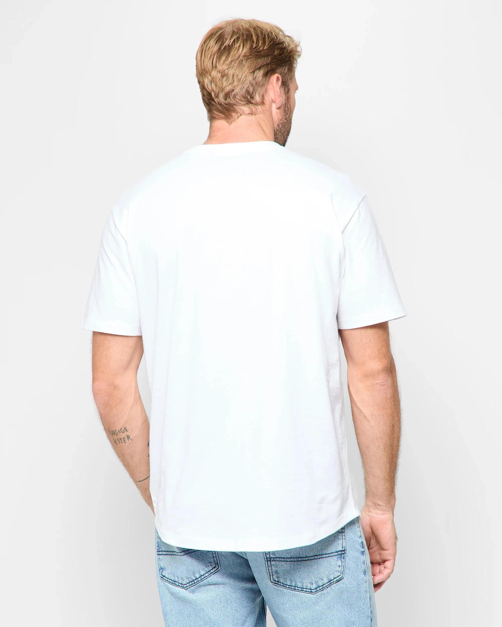 4 Target Australian Cotton T-Shirt WHITE, 4 of 5