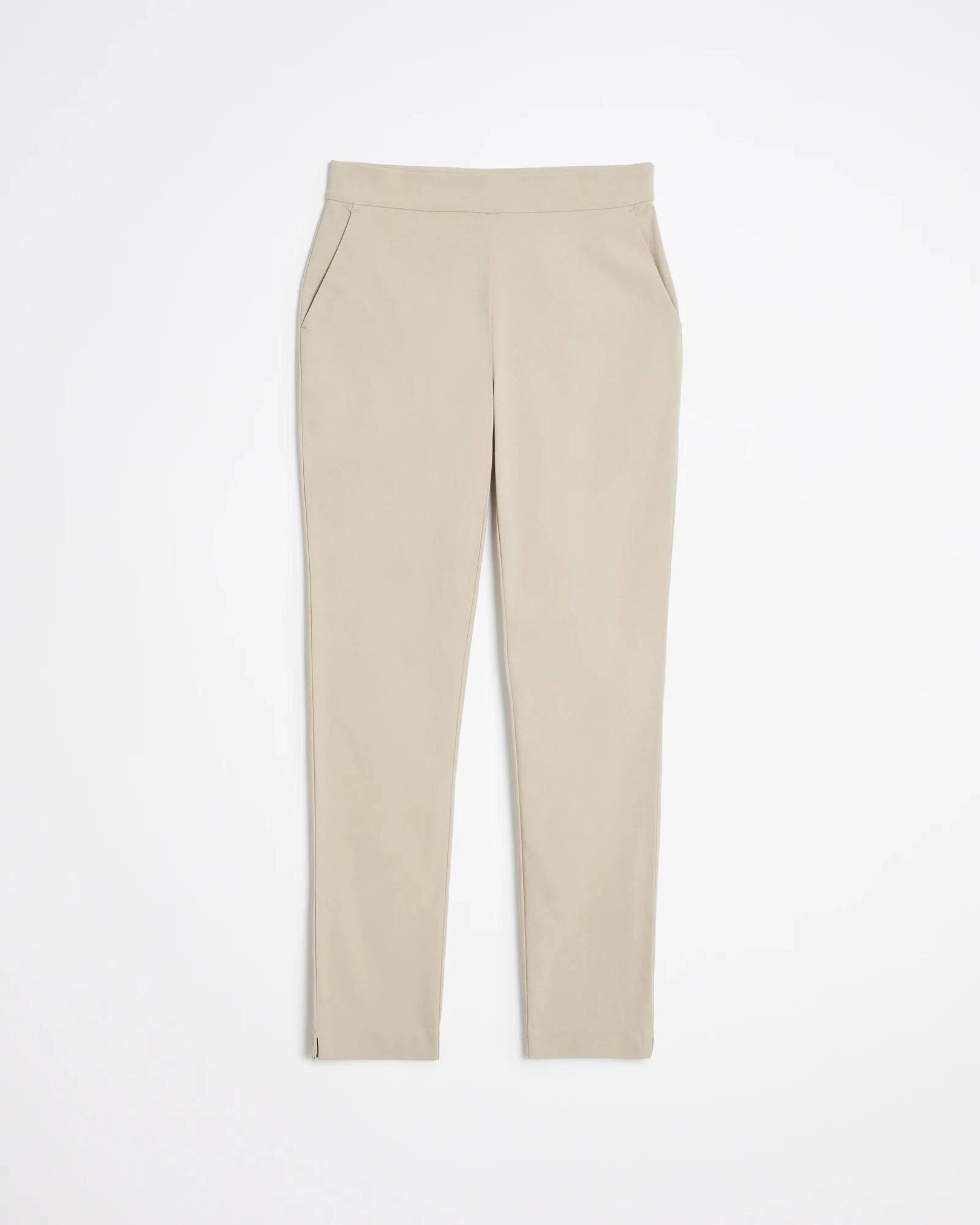5 Preview Carrie Ankle Length Bengaline Cigar Pants HONEY, 5 of 6