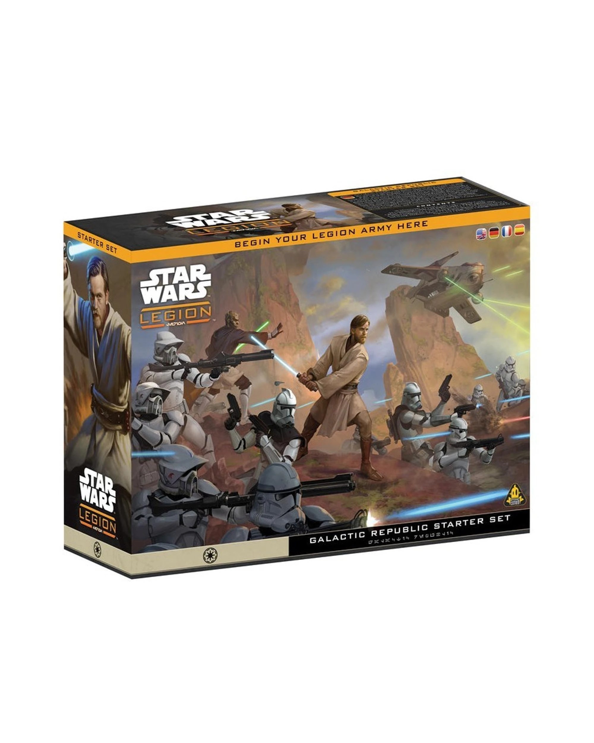 1 Star Wars: Legion Galactic Republic Starter Set, 1 of 6