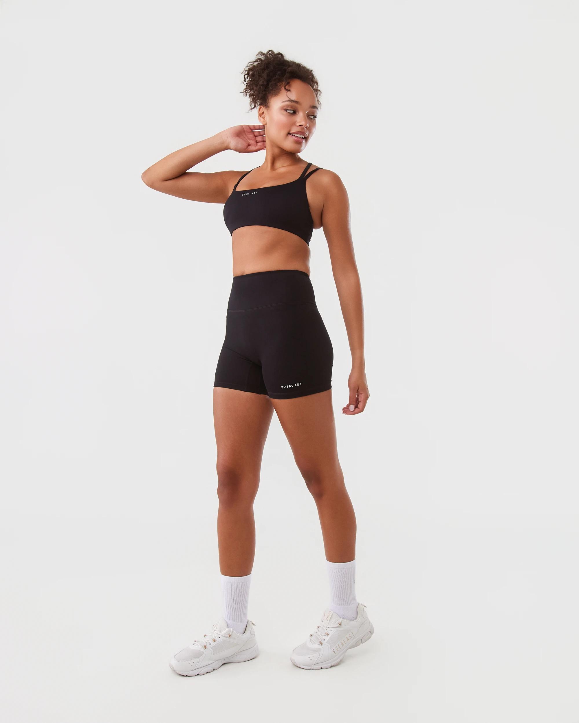 3 Everlast Womens Invisible Scrunch Shorts Black, 3 of 7