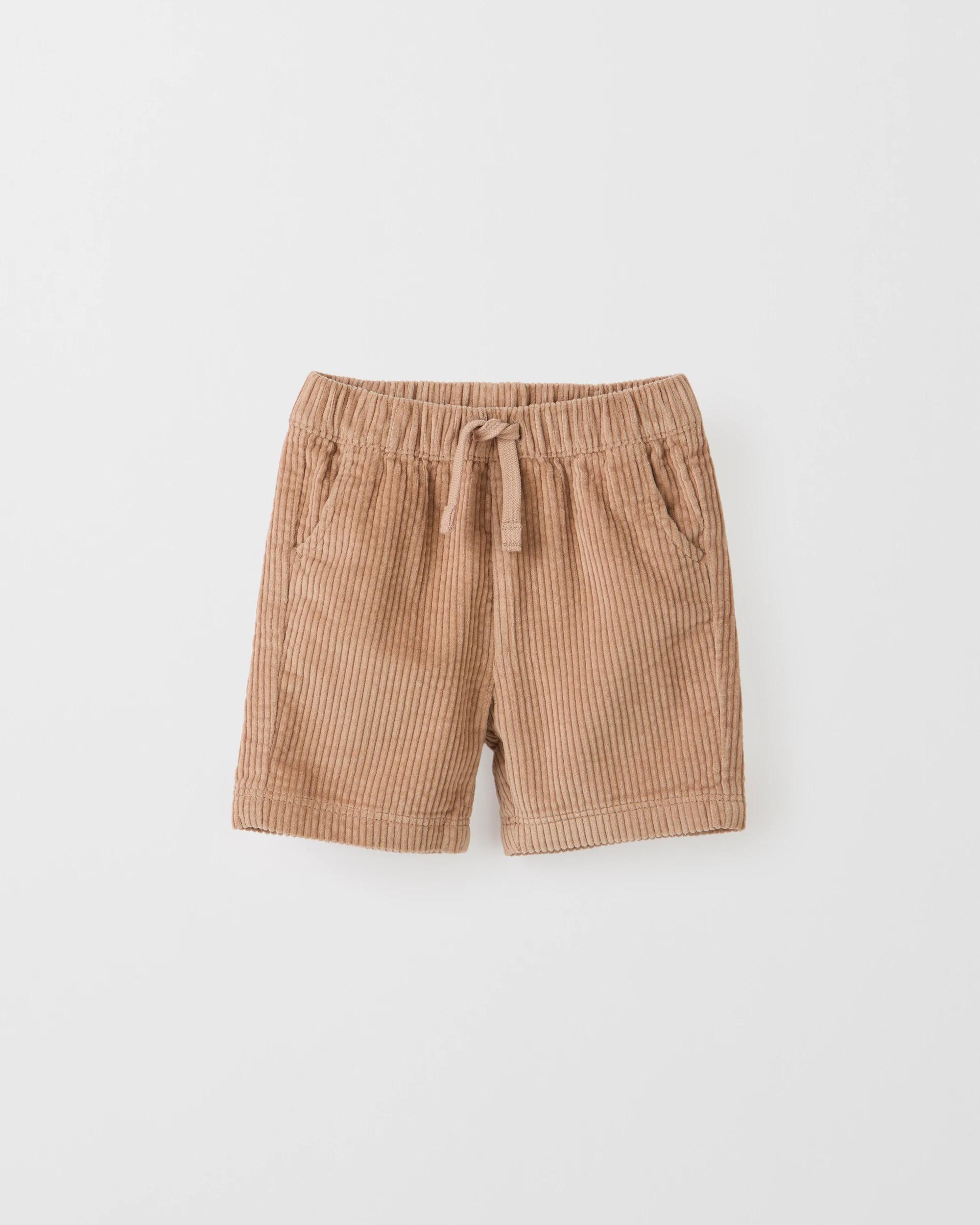 2 Target Baby Corduroy Shorts TAUPE, 2 of 3