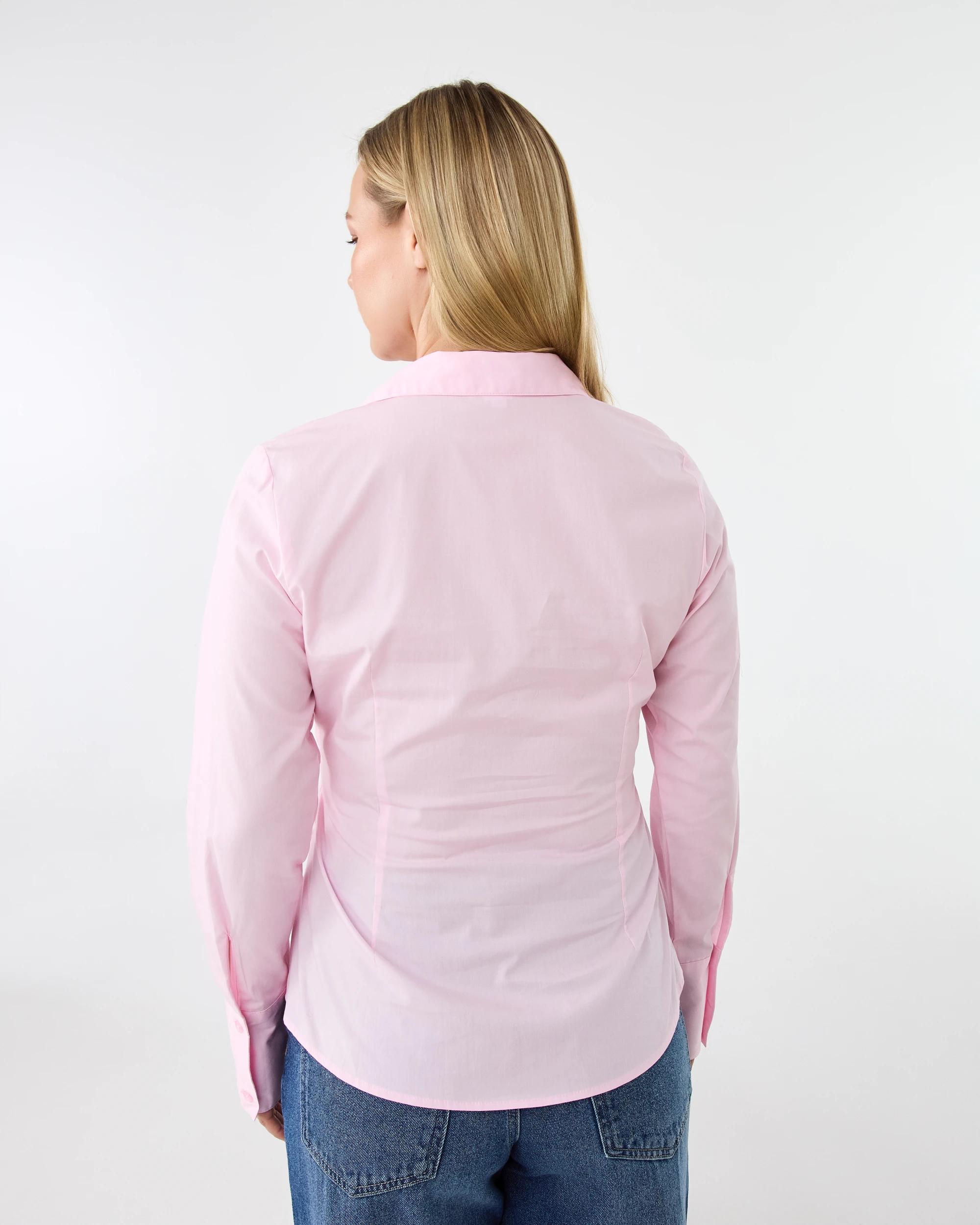 3 Long Sleeve Fitted Shirt Luna Pink, 3 of 8
