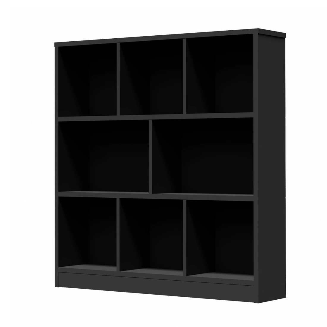 1 Oikiture Bookshelf Bookcase Display Shelves Unit Storage Organizer Stand
 - Black, 1 of 9