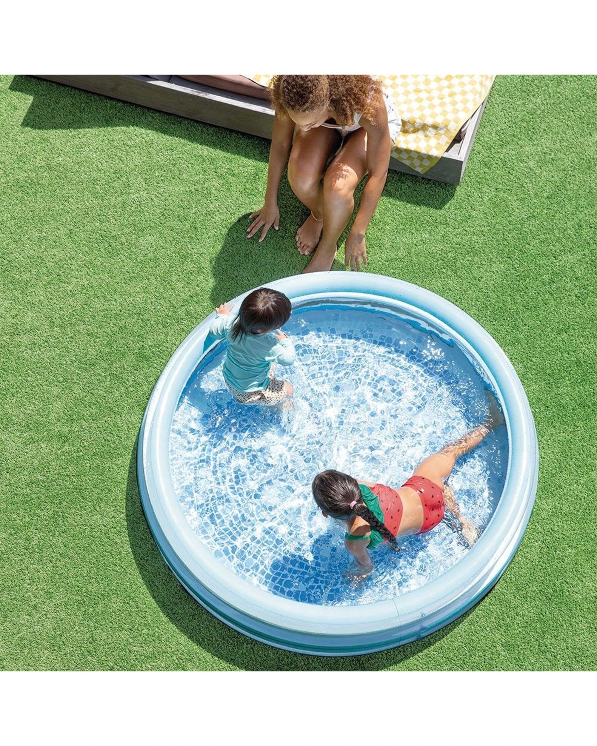 6 Intex 2PK Bliss Inflatable Kids/Childrens Splash Pool 2y+ - Multi, 6 of 9