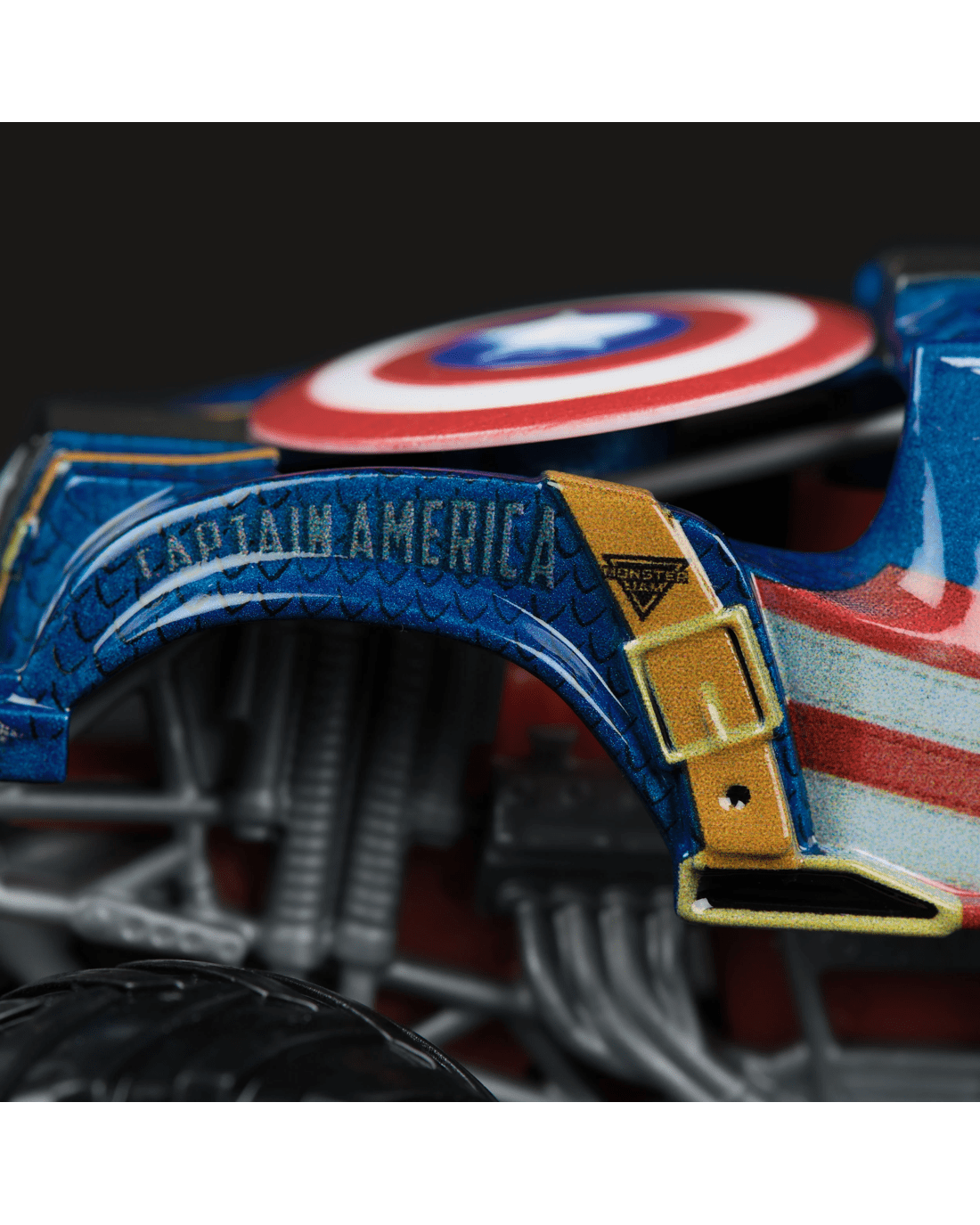 7 Monster Jam Marvel 1:64 Scale Truck - Assorted, 7 of 8