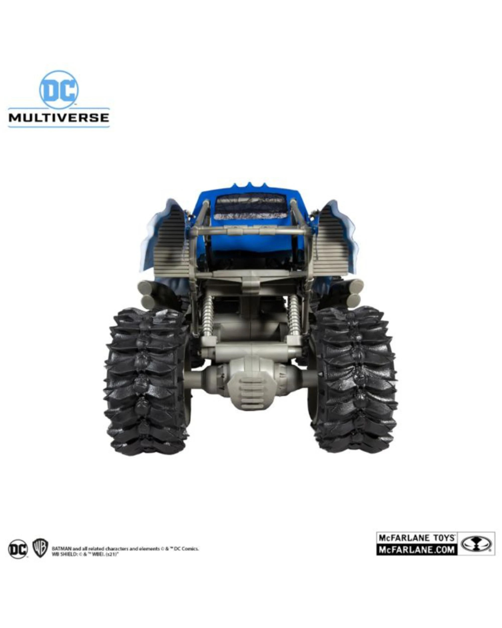 5 DC Multiverse Dark Nights: Death Metal Batmobeast 7 inch Scale Action Figure Vehicle, 5 of 7