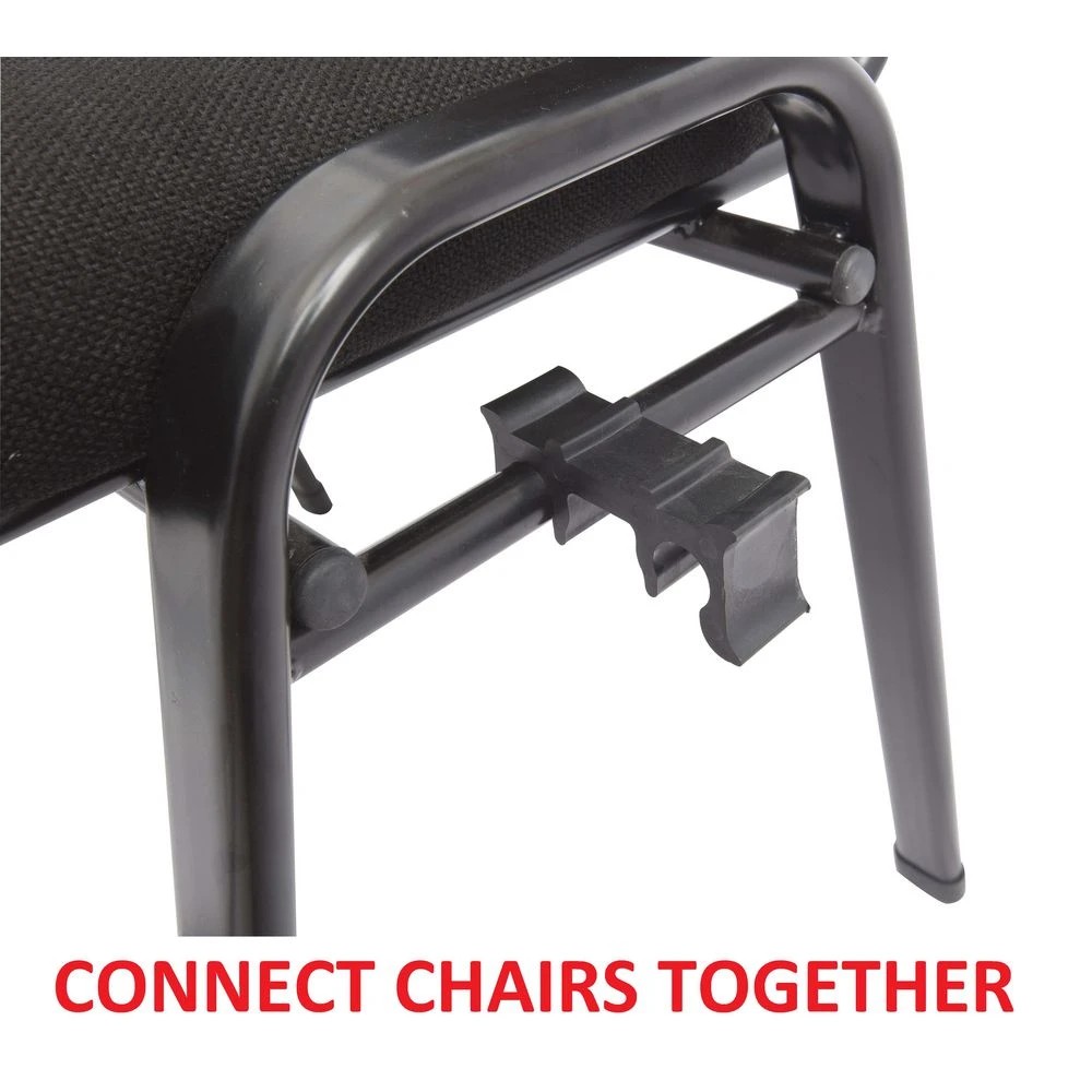2 Rapidline Nova Visitor Chair Black Visitor Chairs and Stools, 2 of 4