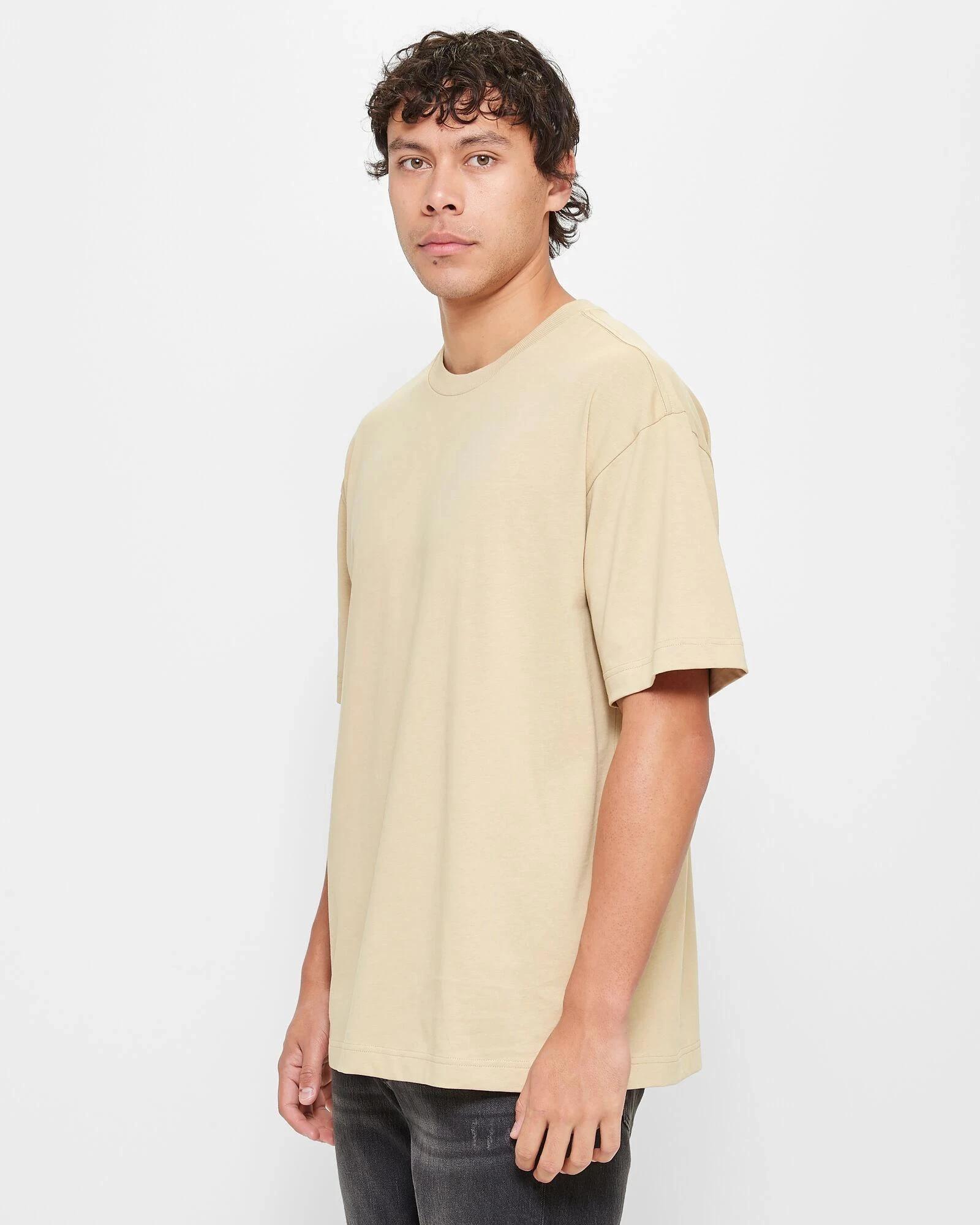 3 Heavy Core Oversized T-Shirt - Commons STONE, 3 of 6