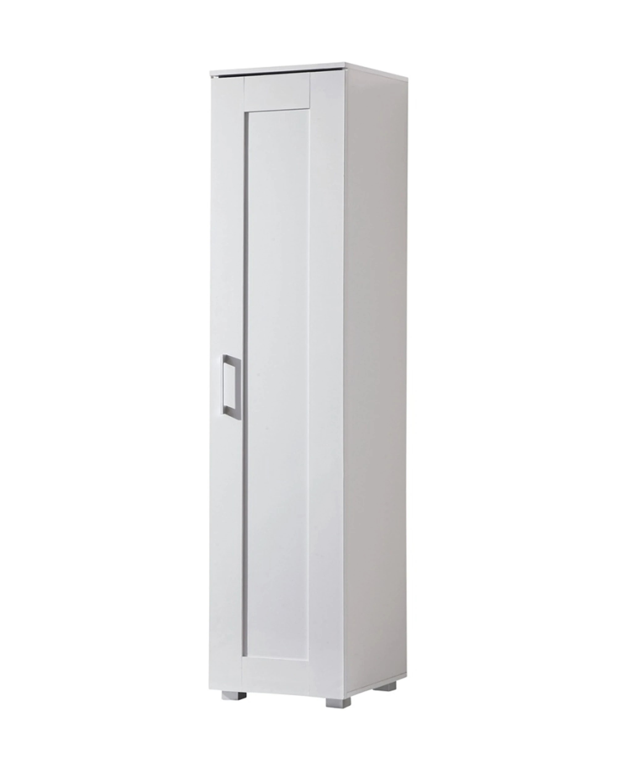 5 Alpine Bay Montreal 1 Door Storage Cabinet Cupboard - White, 5 of 7