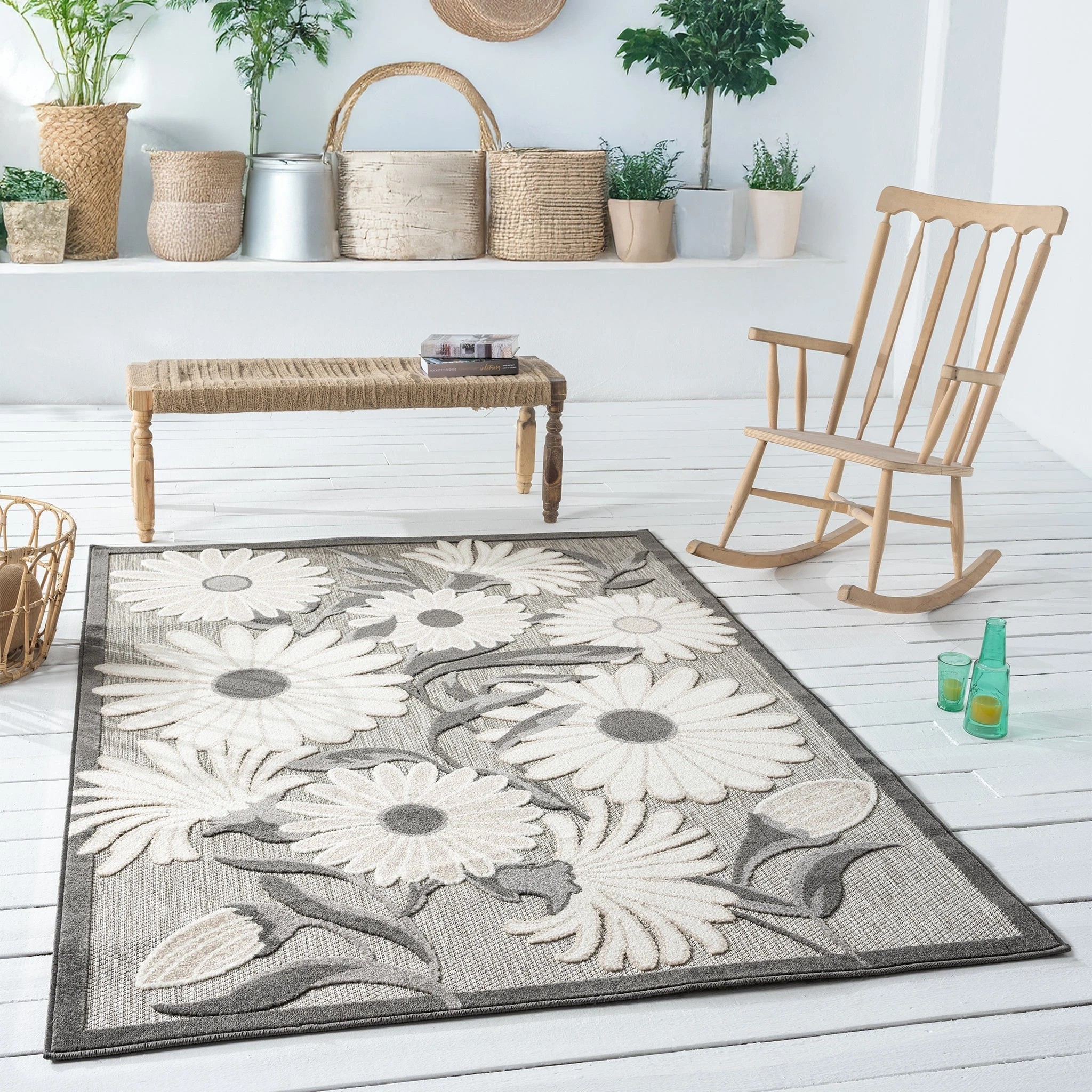 2 La Grace Home Haven Premium Rug - 240x330cm - Silver, 2 of 10