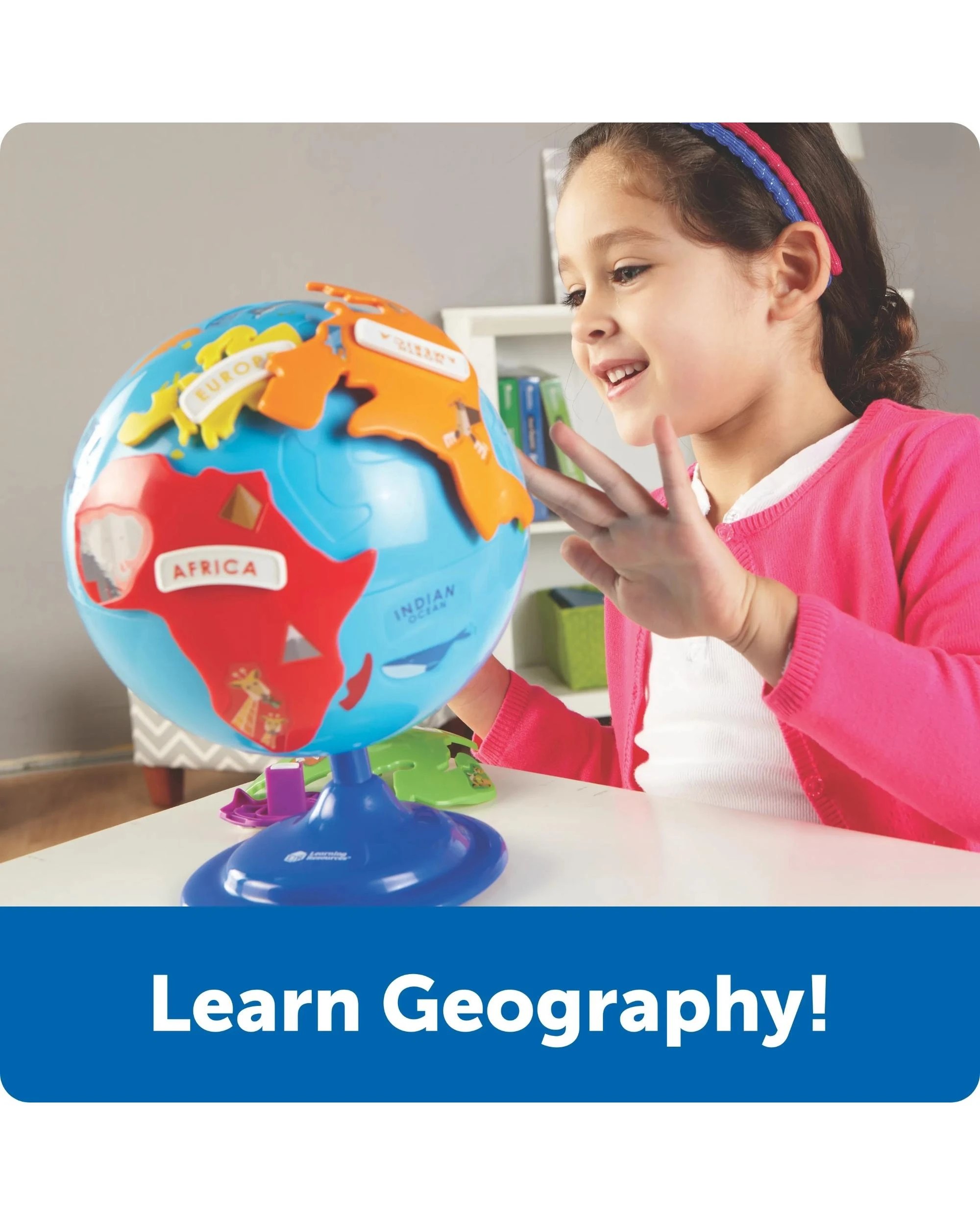 4 Learning Resources Puzzle Globe, 4 of 9