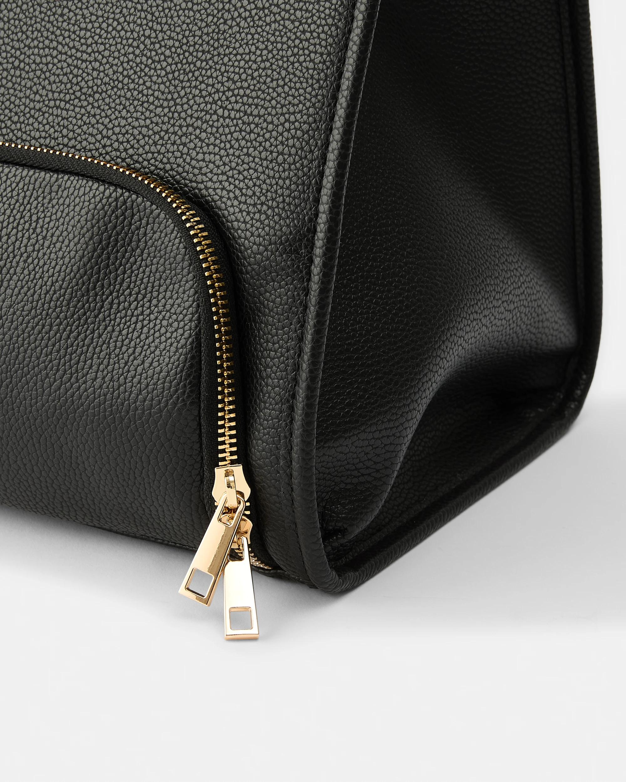 7 2-in-1 Work Tote Bag Black, 7 of 10