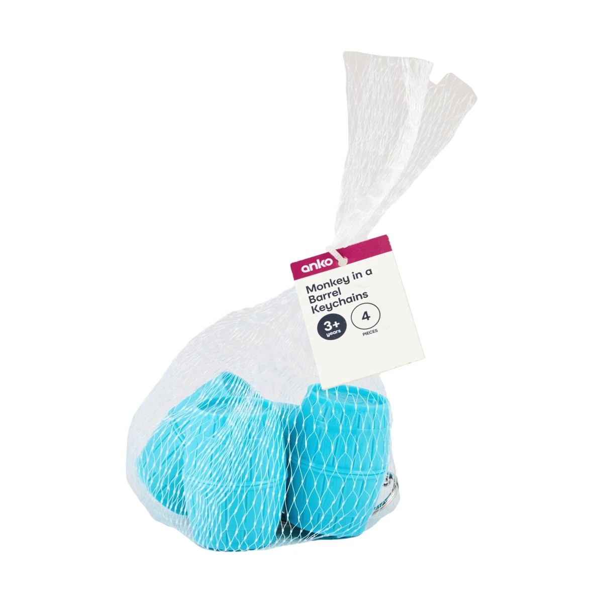 7 4 Piece Monkey in a Barrel Keychains, 7 of 7