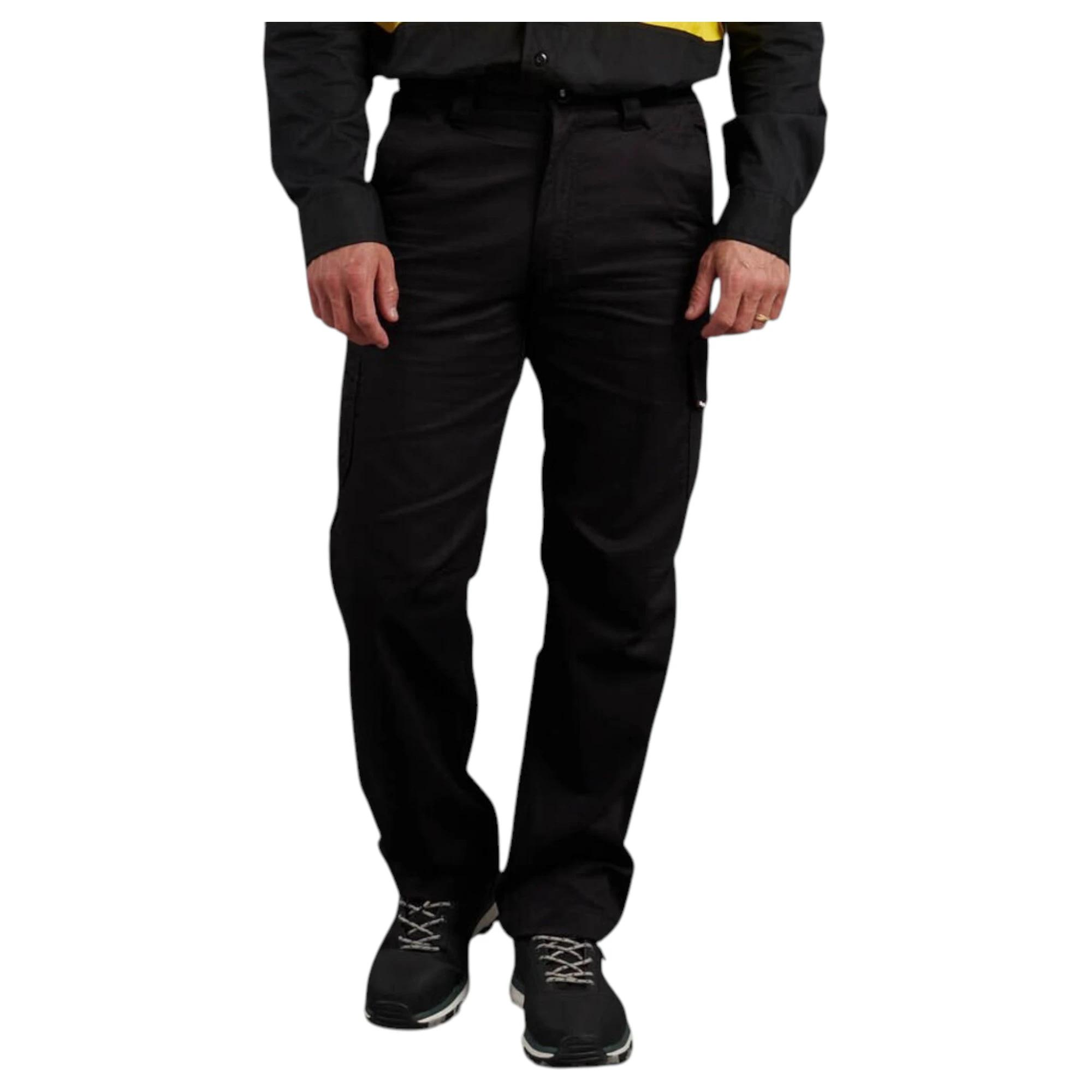 1 KingGee Mens Workcool 2 Lightweight Ripstop Work Pants BLACK, 1 of 10
