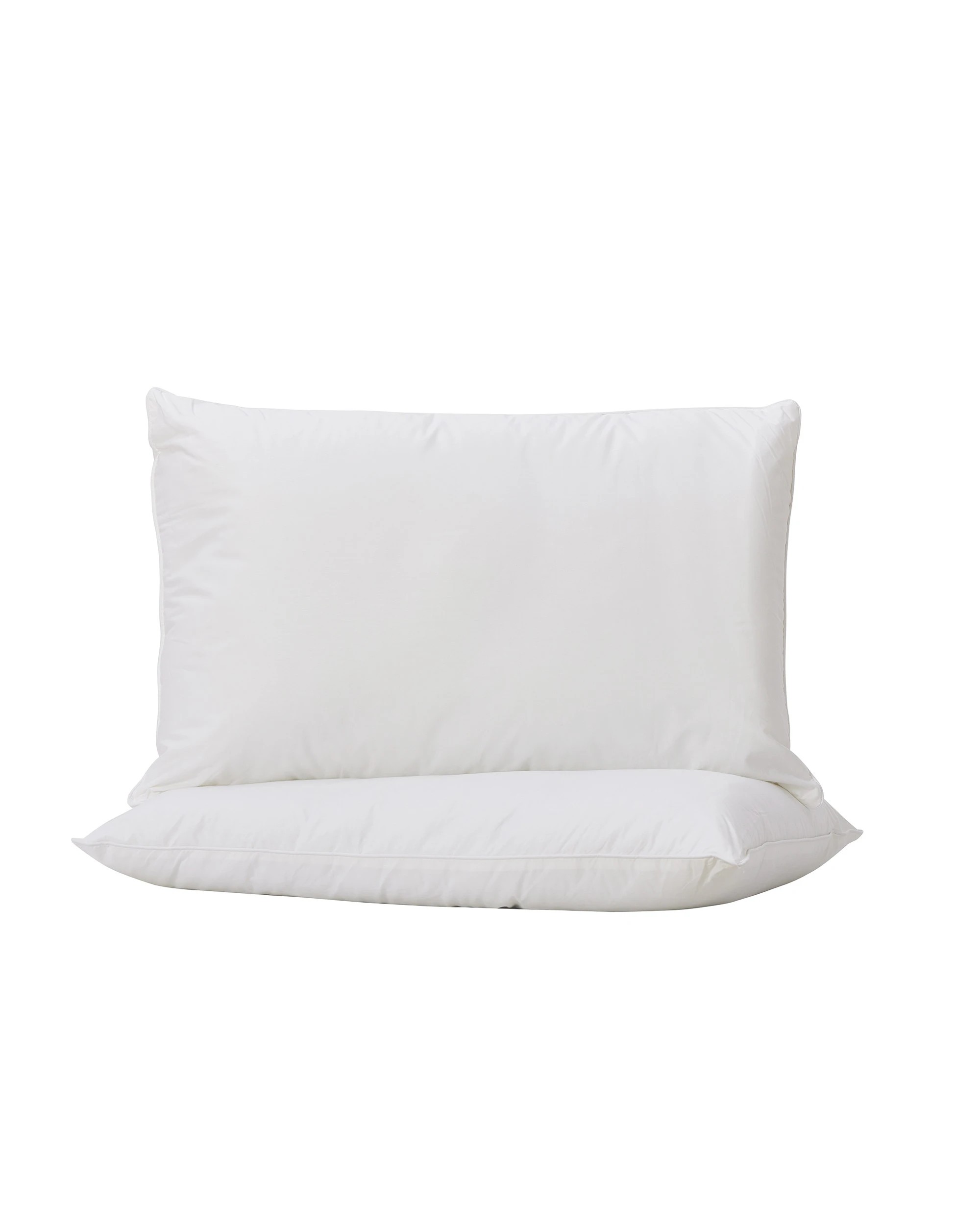 3 Dreamaker Cotton Cover Bamboo Blend Pillow High Profile Twin Pack - White, 3 of 7