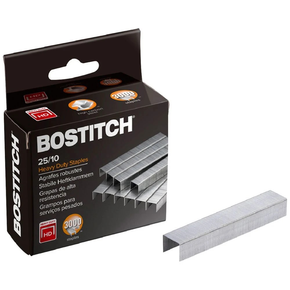 1 Bostitch 25/10 staples 3000 pack, 1 of 3
