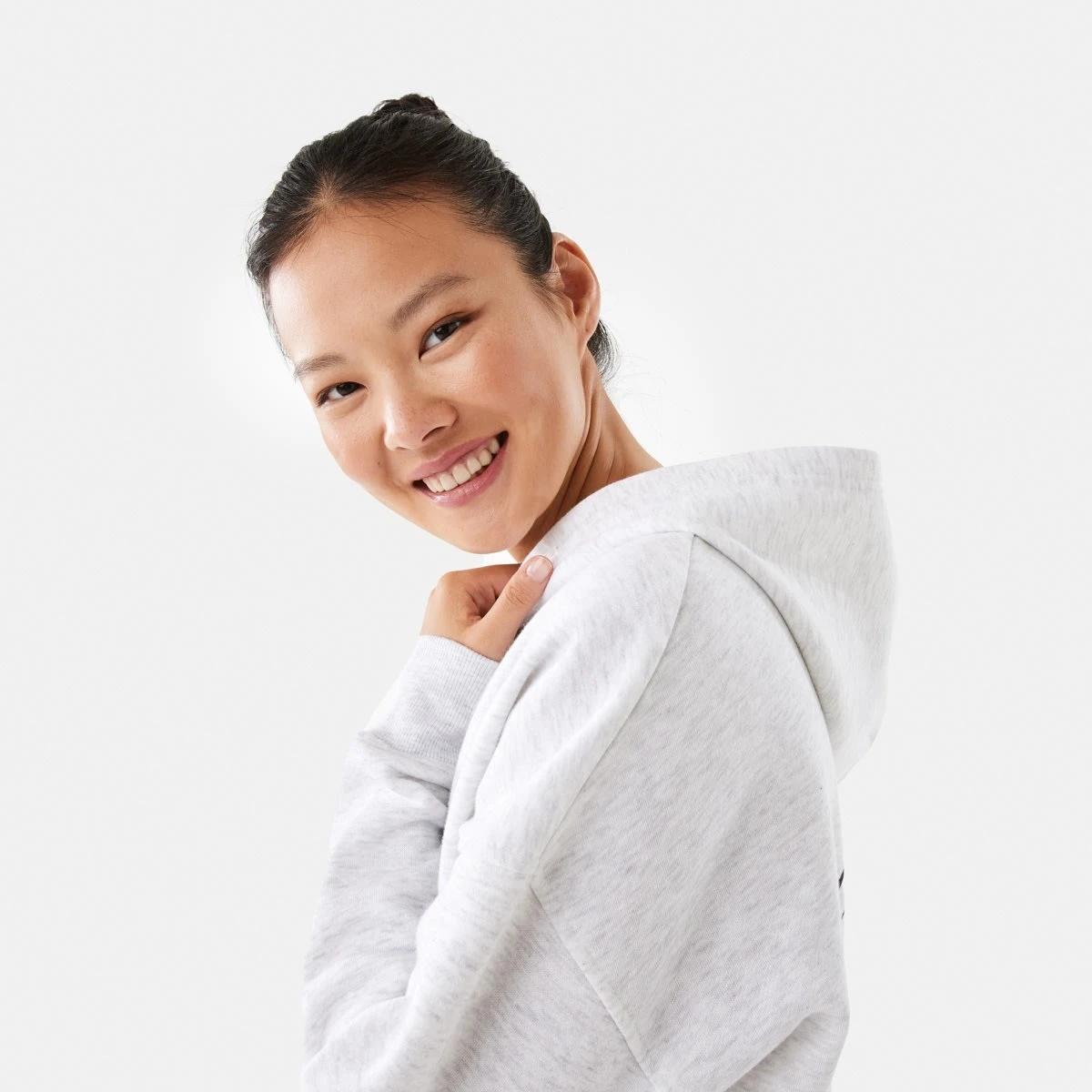 5 Everlast Womens New Core Hoodie White Marl, 5 of 10