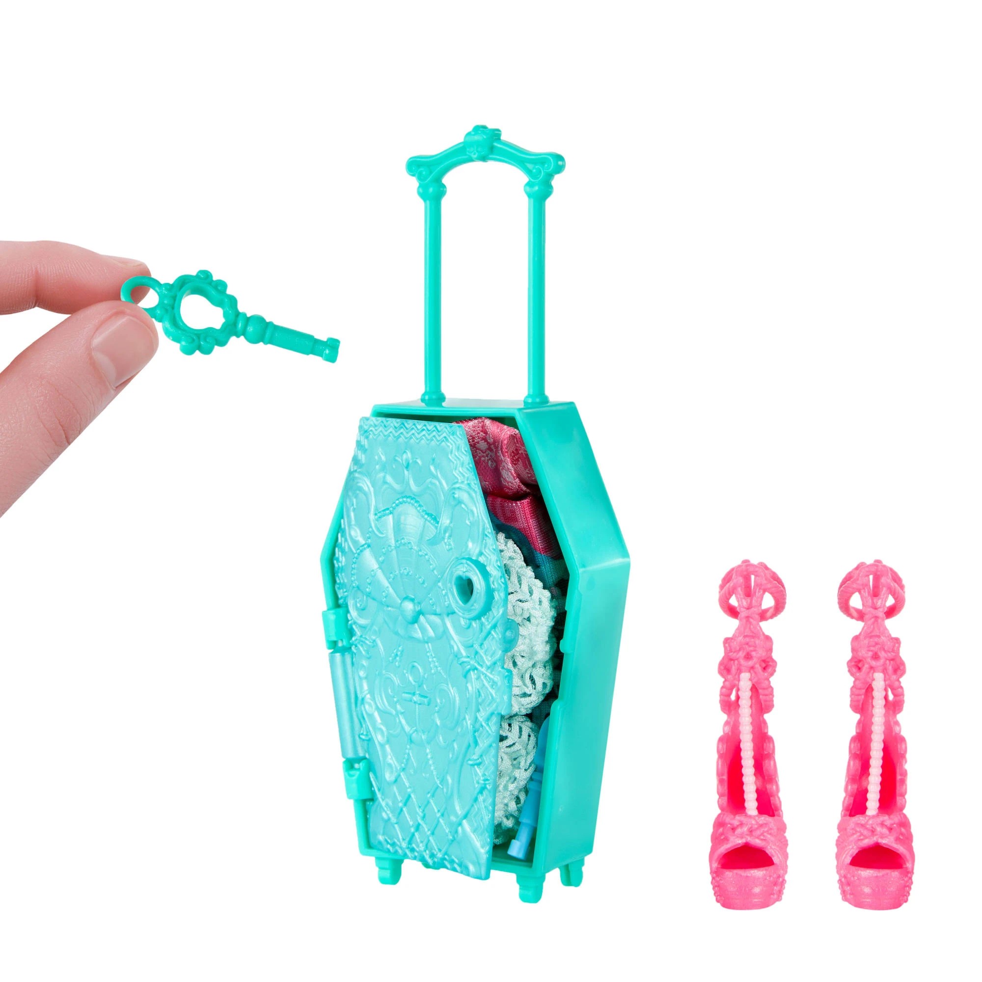 5 Monster High Skulltimate Secrets Gore-geous Oasis Lagoona Blue Playset, 5 of 6