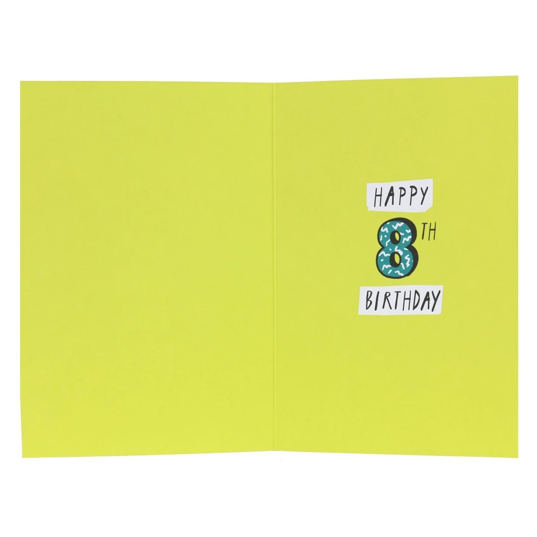 2 Connections from Hallmark 8th Birthday Card - Pizza & Video Games, 2 of 3