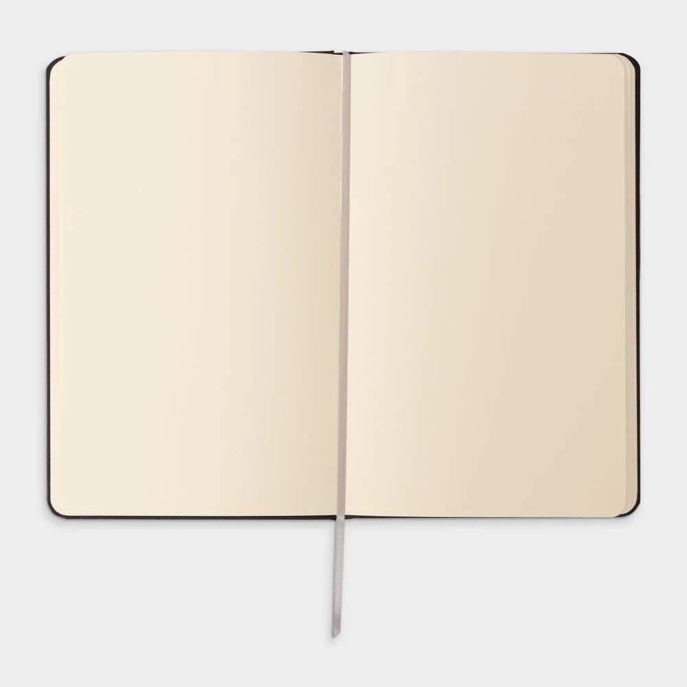 2 J.Burrows Medium Journal Plain 240 Page Black, 2 of 4