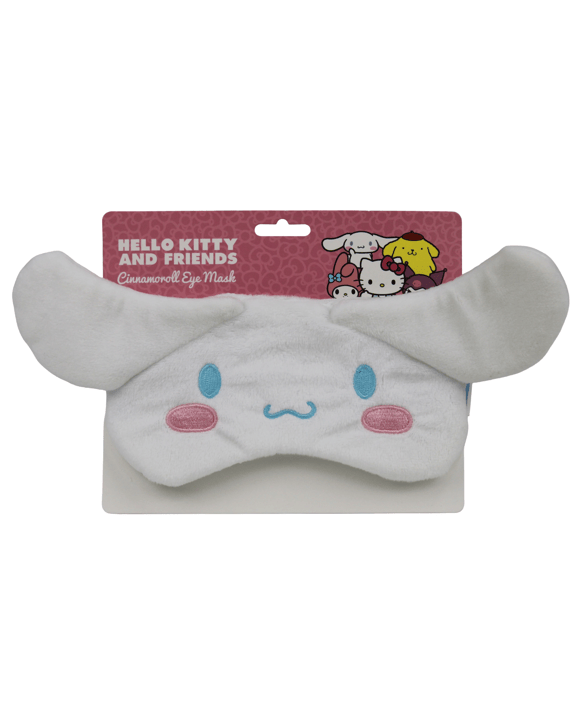 Sanrio Hello Kitty and Friends Cinnamoroll Fluffy Eye Mask - White and Blue