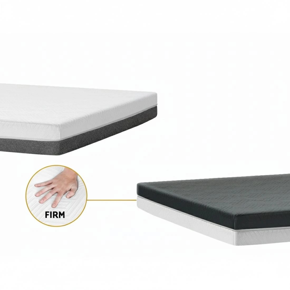 4 Giselle Bedding Memory Foam Mattress Bed Cool Gel Non Spring 15cm Queen - Multi, 4 of 7