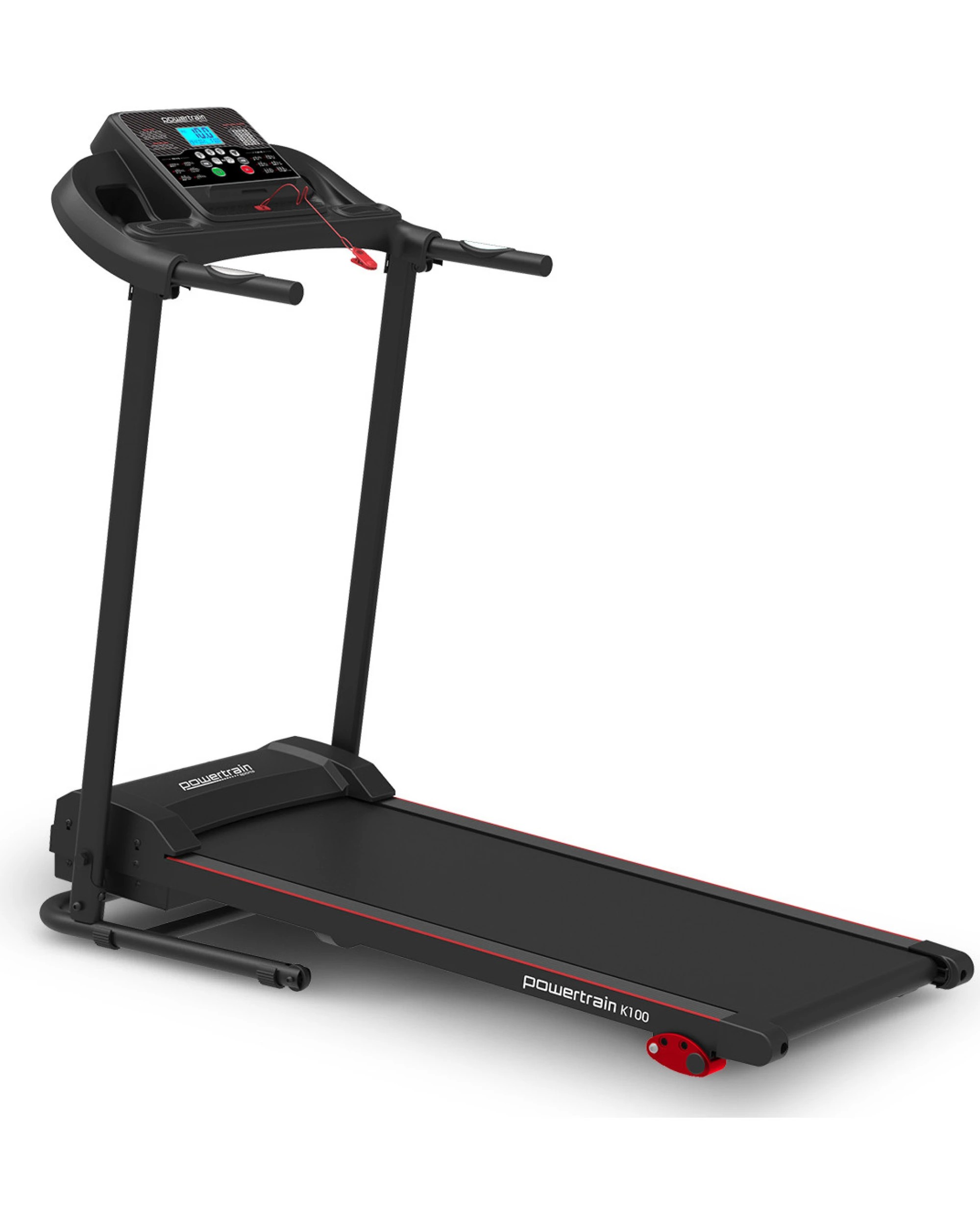 1 Powertrain K100 Electric Treadmill Foldable Home Gym Cardio, 1 of 9