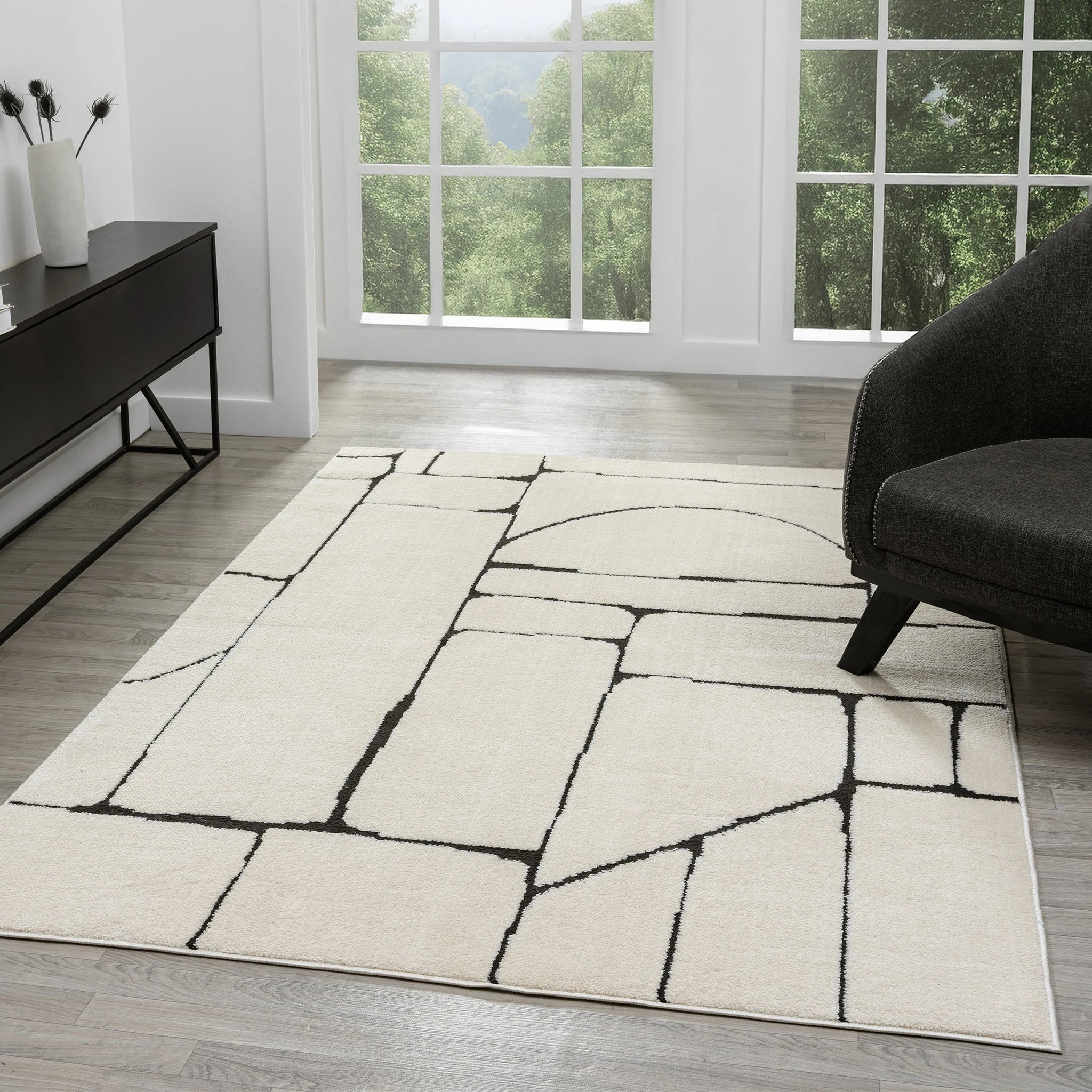 2 La Grace Home Admire Premium Rug - 240x330cm - Pebble, 2 of 10