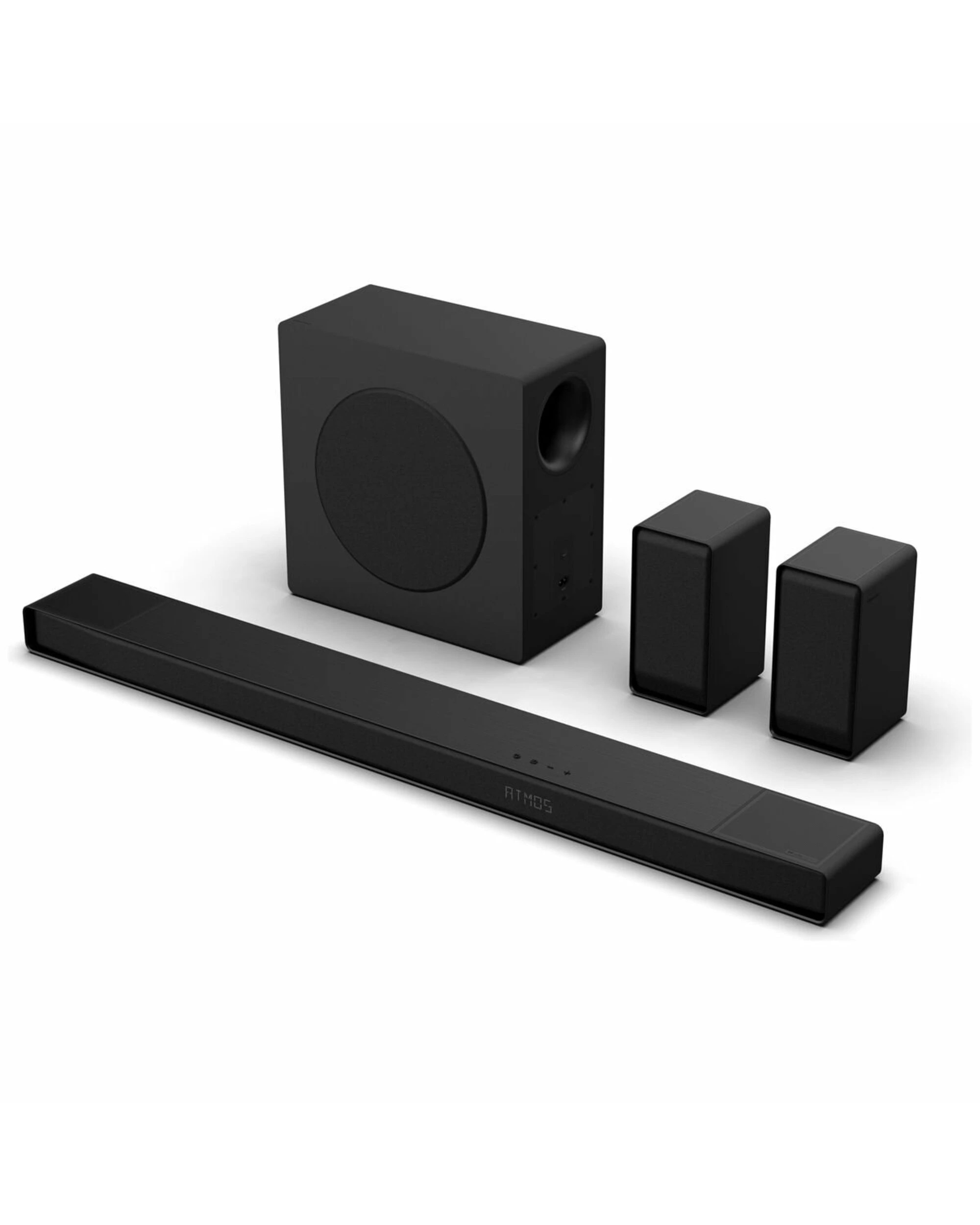 2 Hisense 5.1.4 Channel Dolby Atmos Soundbar with Wireless Subwoofer, 2 of 5