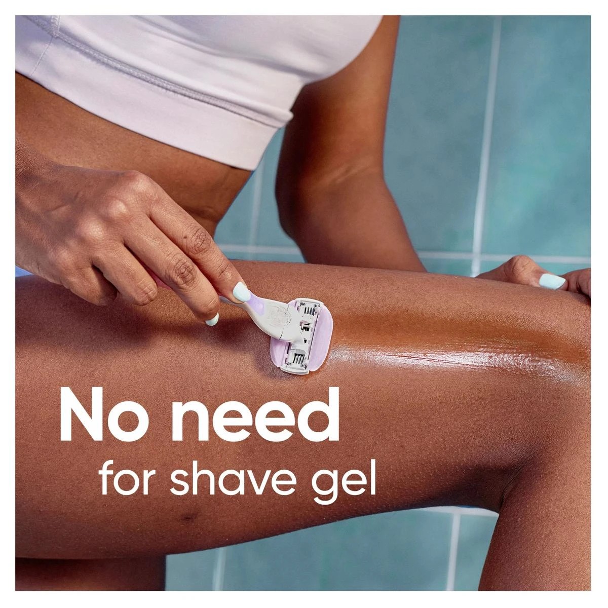 6 Gillette Venus ComfortGlide Razor - White Tea, 6 of 10