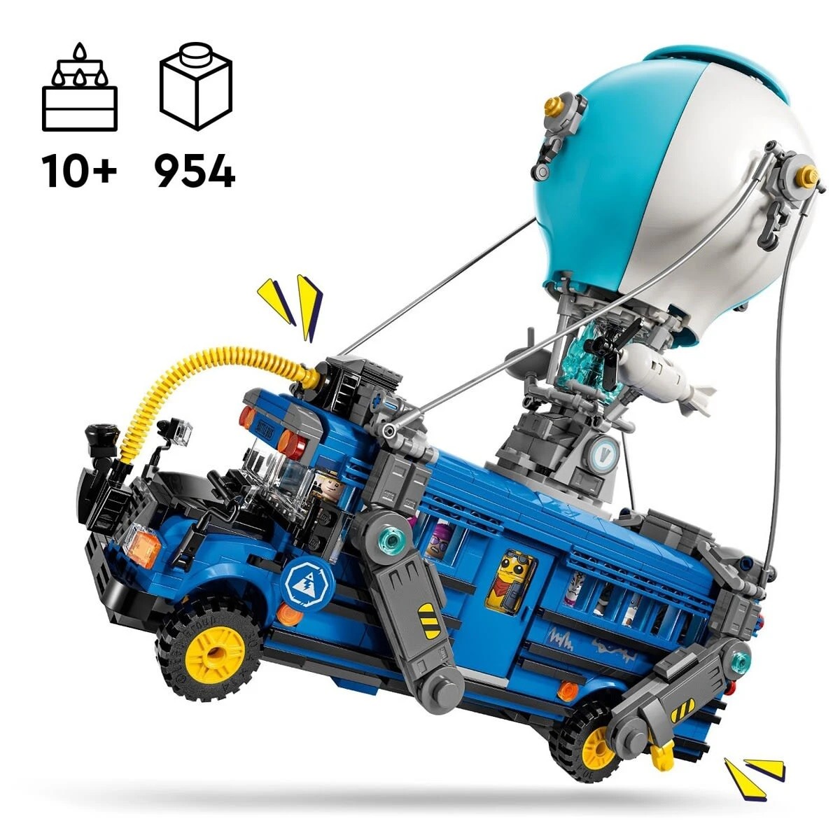 4 LEGO Fortnite Battle Bus 77073, 4 of 10