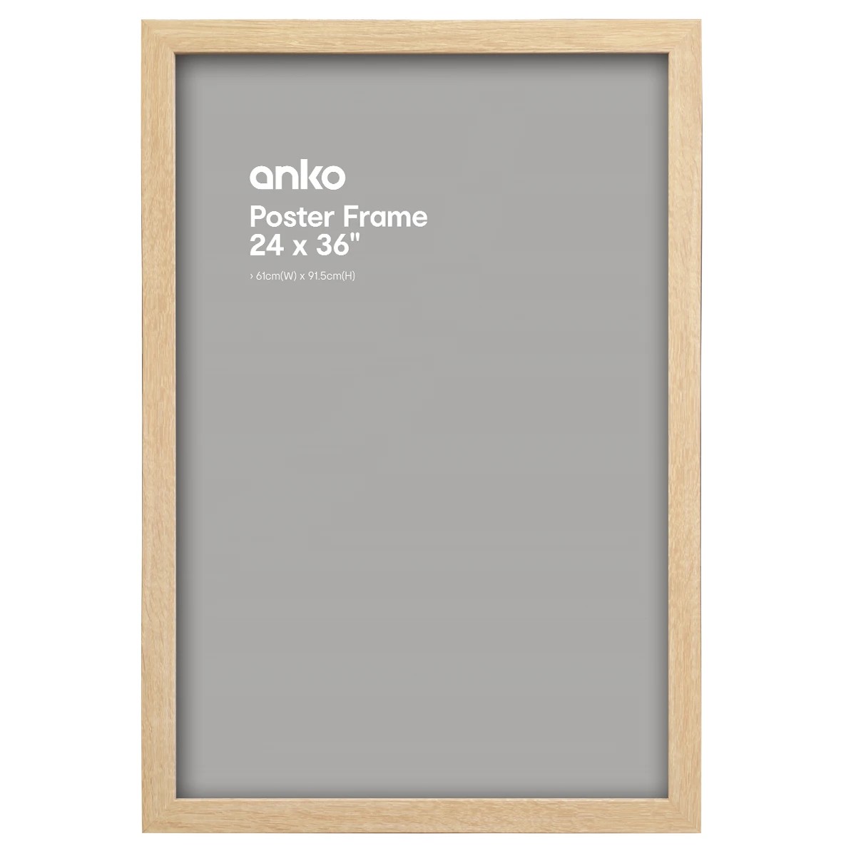 1 Large Poster Frame - 61cm x 91.5cm, Wood, 1 of 2