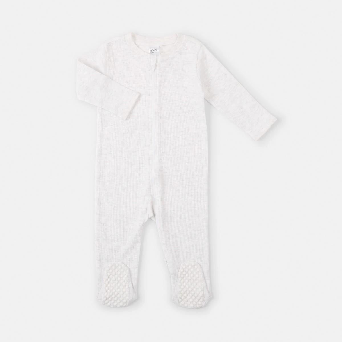 4 3 Pack Coveralls Gry Dots, 4 of 10