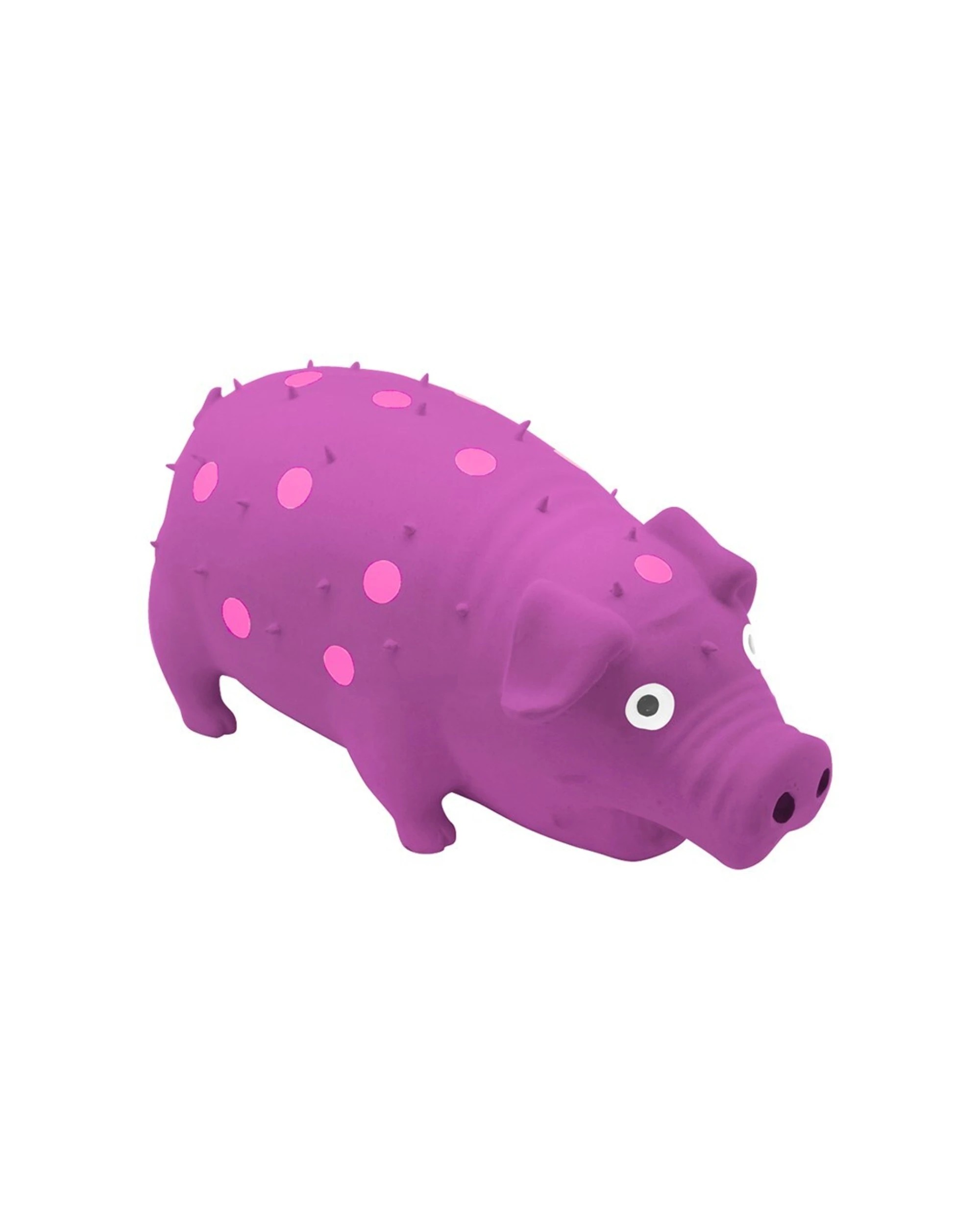 1 Paws And Claws 21cm Oinky Pig Latex Pet Dog Cat Squeaking Chew Toy Assorted
 - Pink, 1 of 5