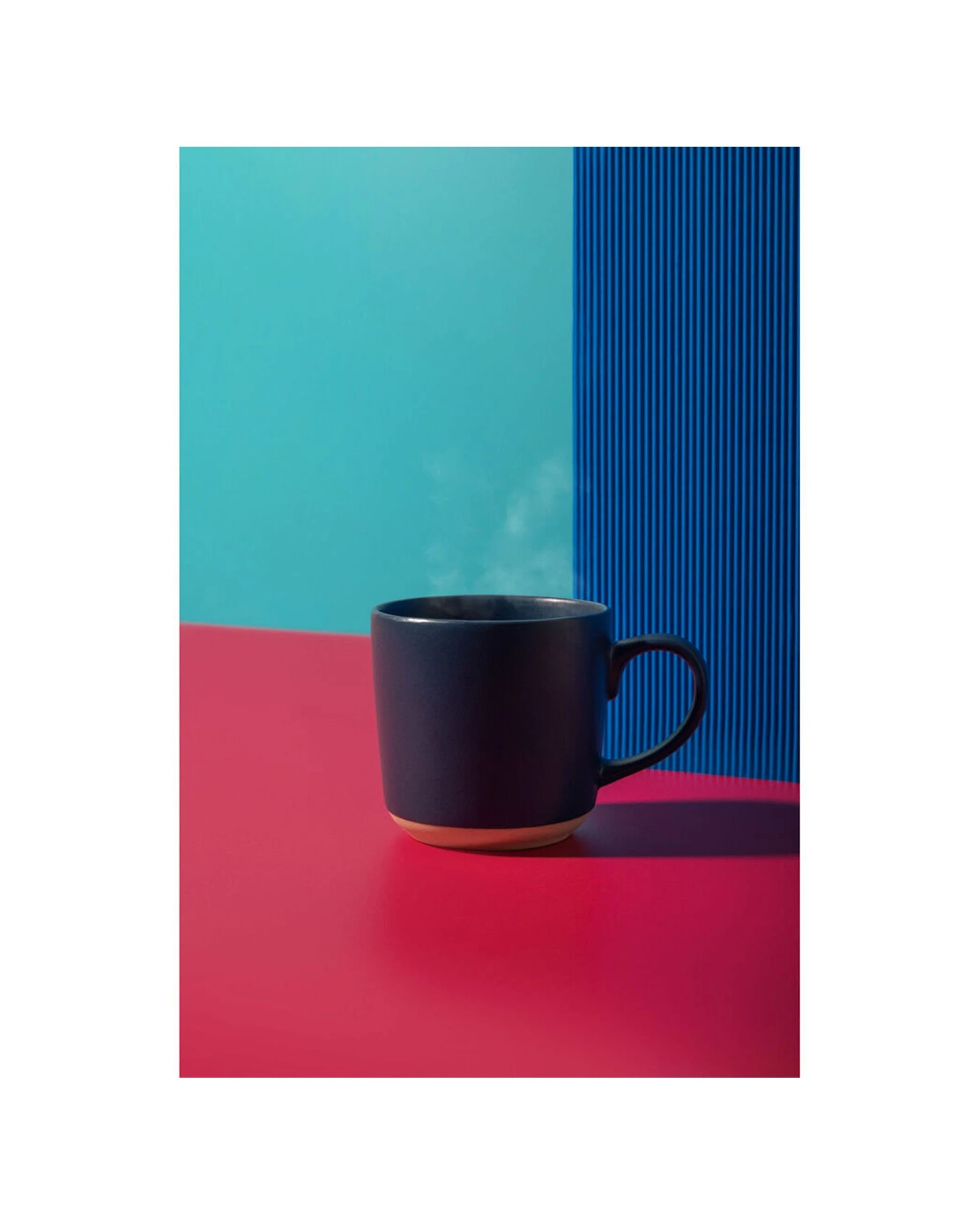 4 La Cafetiere 4PK Ceramic Coffee Mug Drinkware 350ml Stoneware Microwave Safe - Blue, 4 of 7