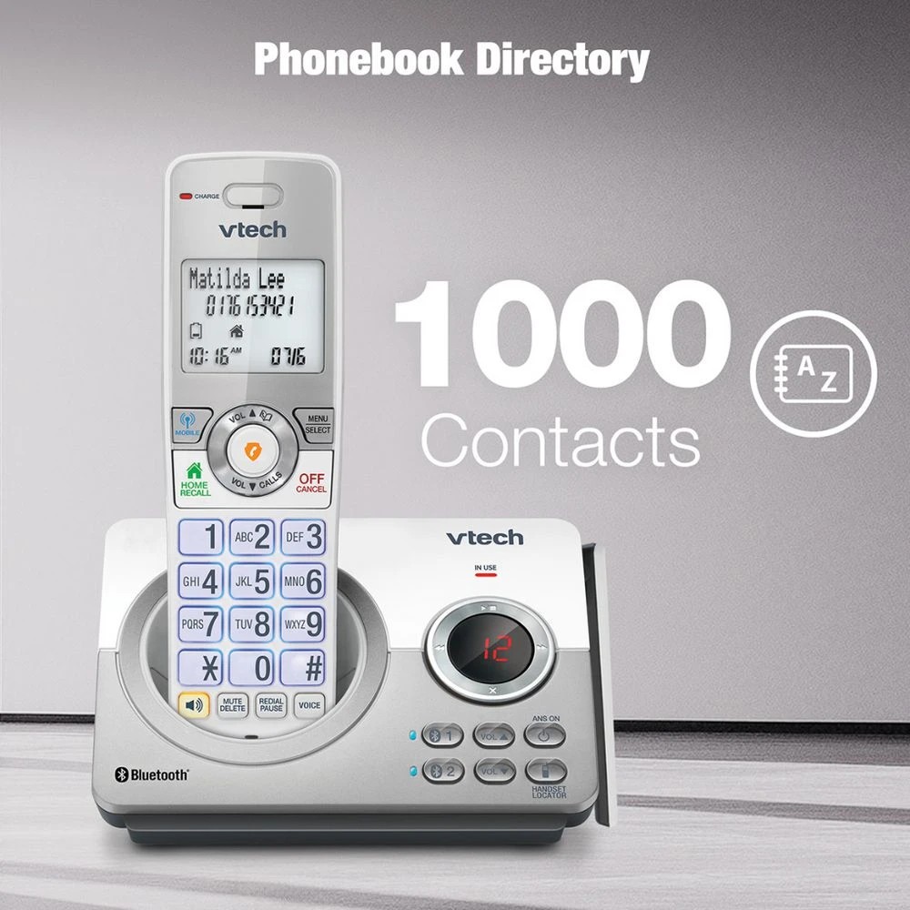 7 VTech CLS22150 DECT 6.0 Cordless Phone, 7 of 10