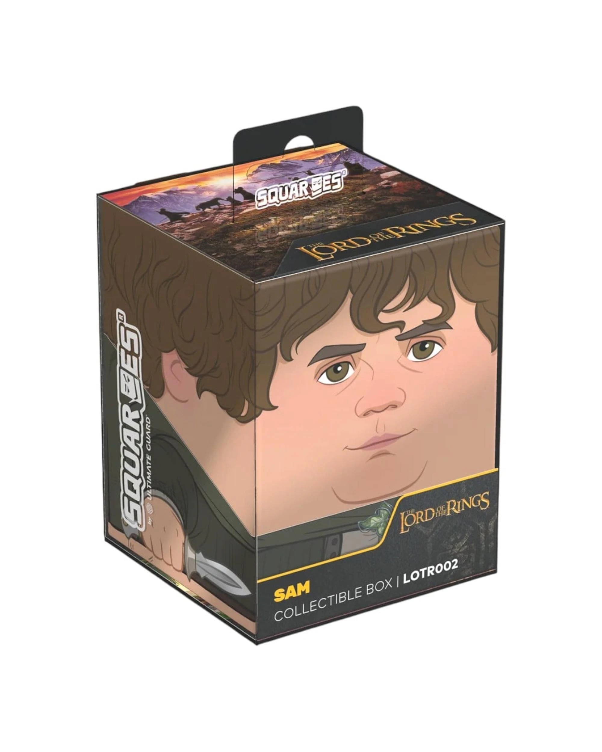1 Ultimate Guard Squaroes Lord of the Rings Samwise Gamgee Squaroe Deck Box, 1 of 7