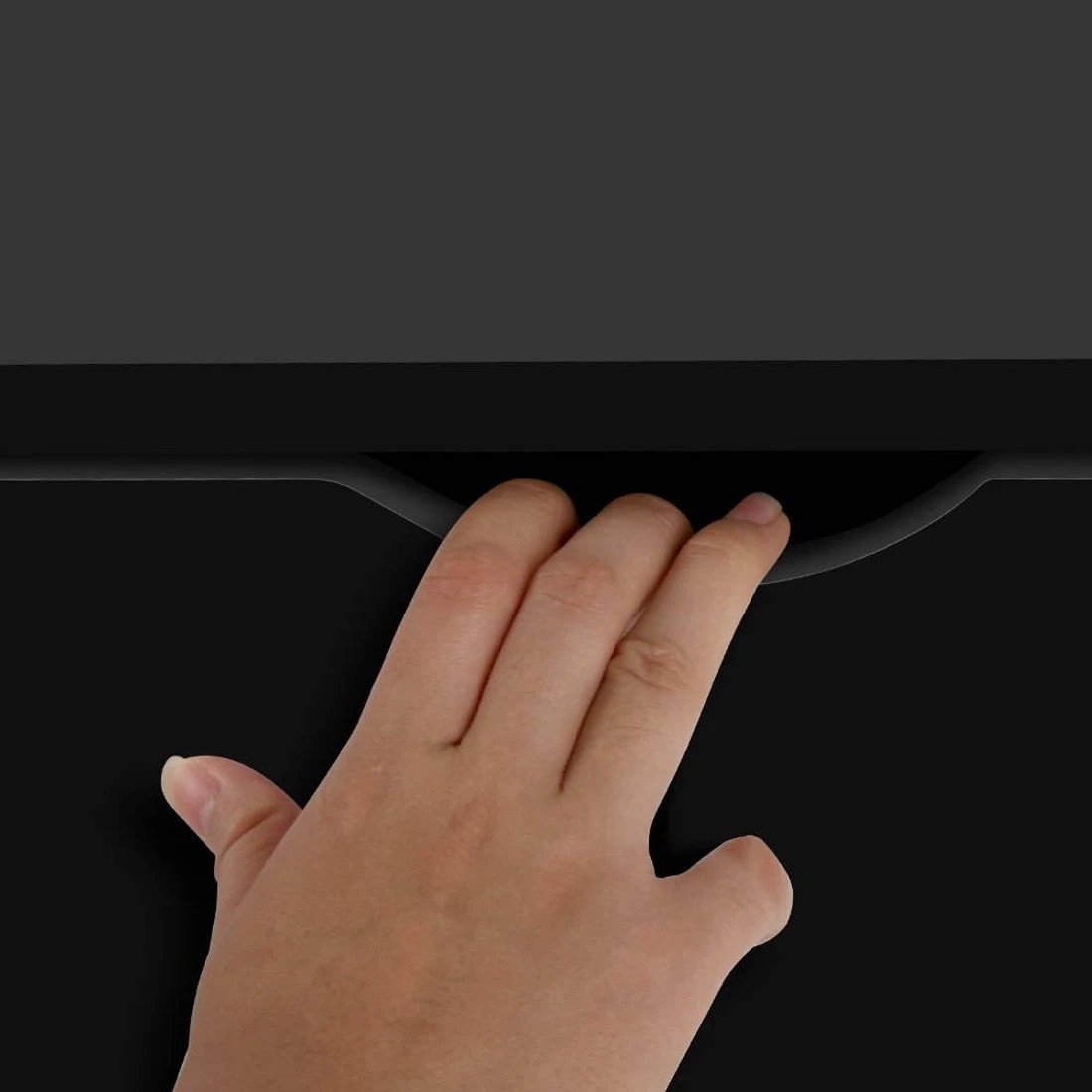 7 Artiss Bedside Table 1 Drawer With Shelf
 - Black, 7 of 8