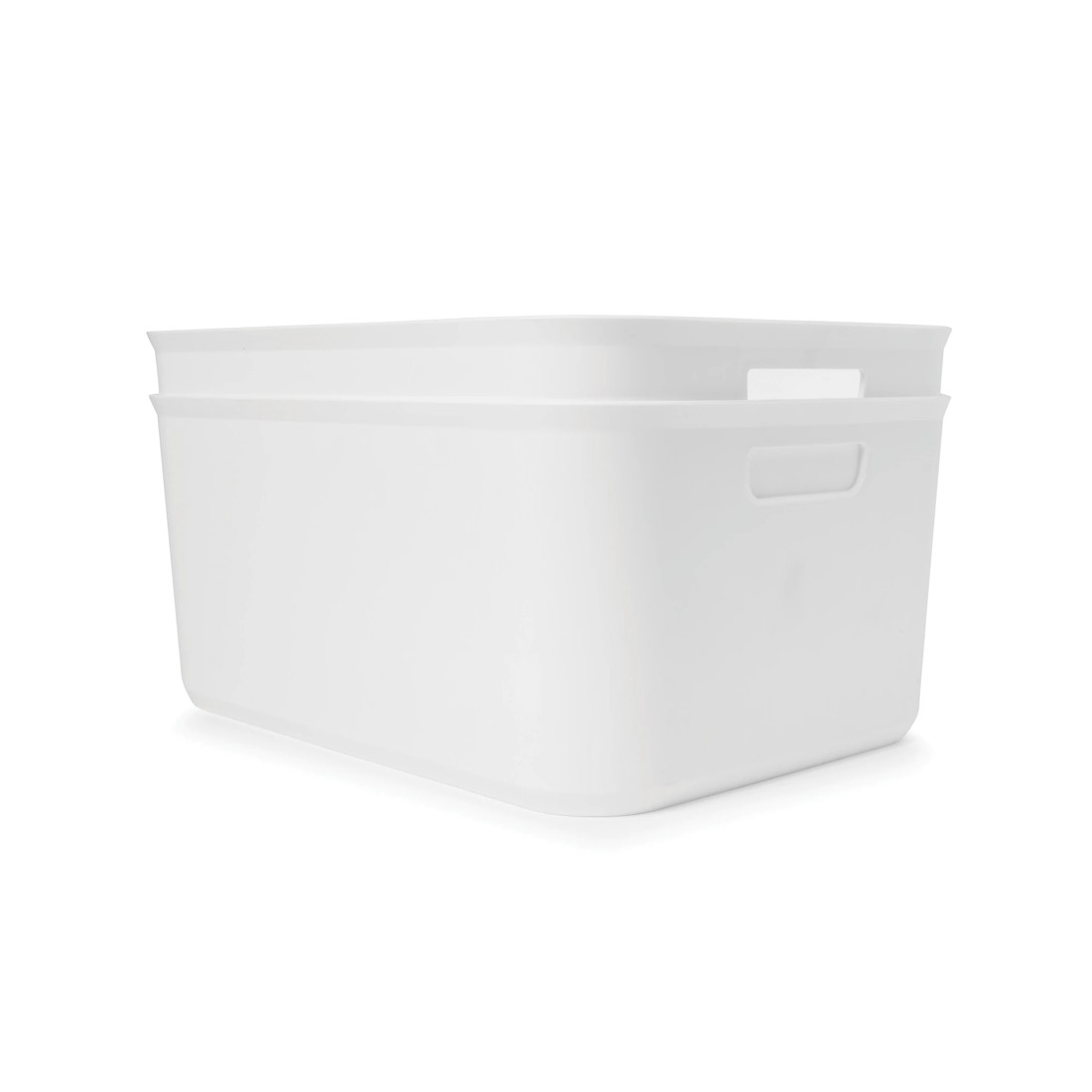 5 2 Pack 12.5L Utile Large Tubs - White, 5 of 8
