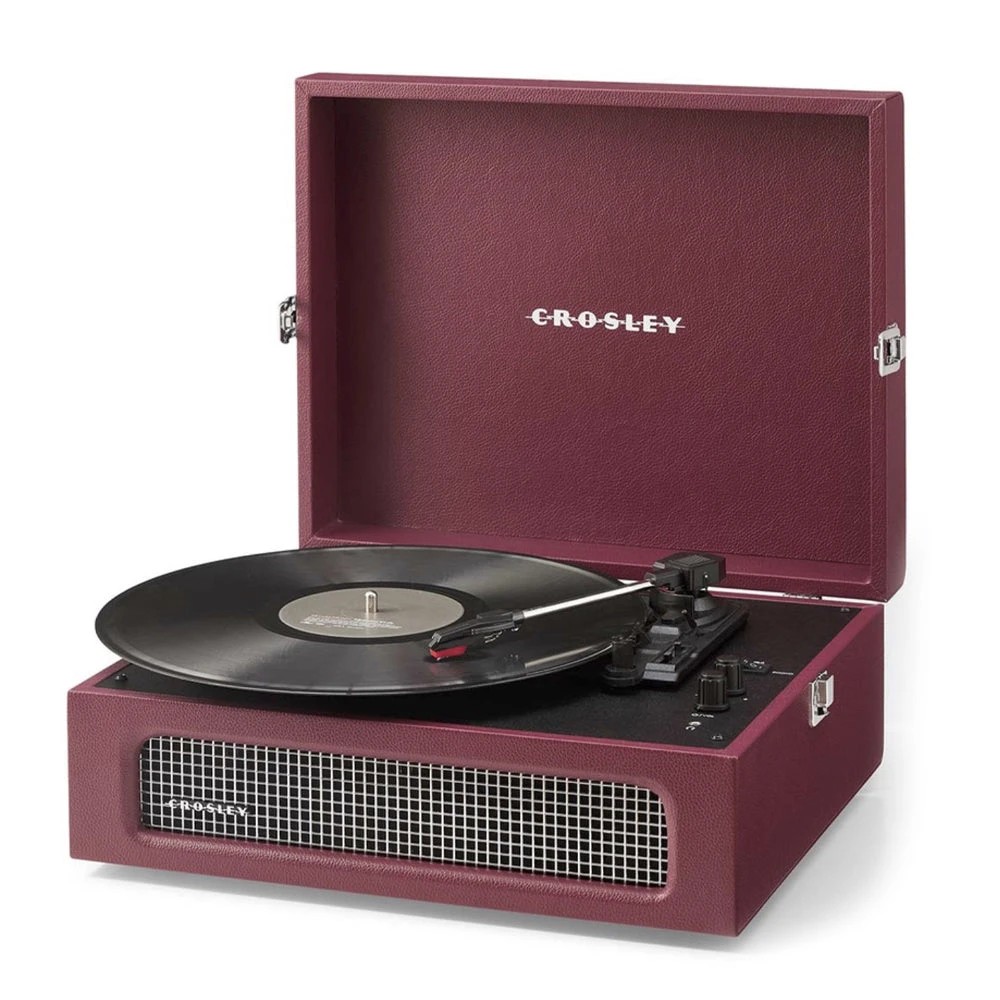 Crosley Voyager Bluetooth Portable Turntable + Entertainment Stand ...