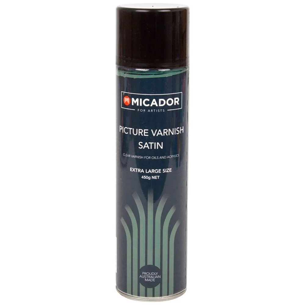 1 Micador for Artists Picture Varnish Satin 450g, 1 of 1