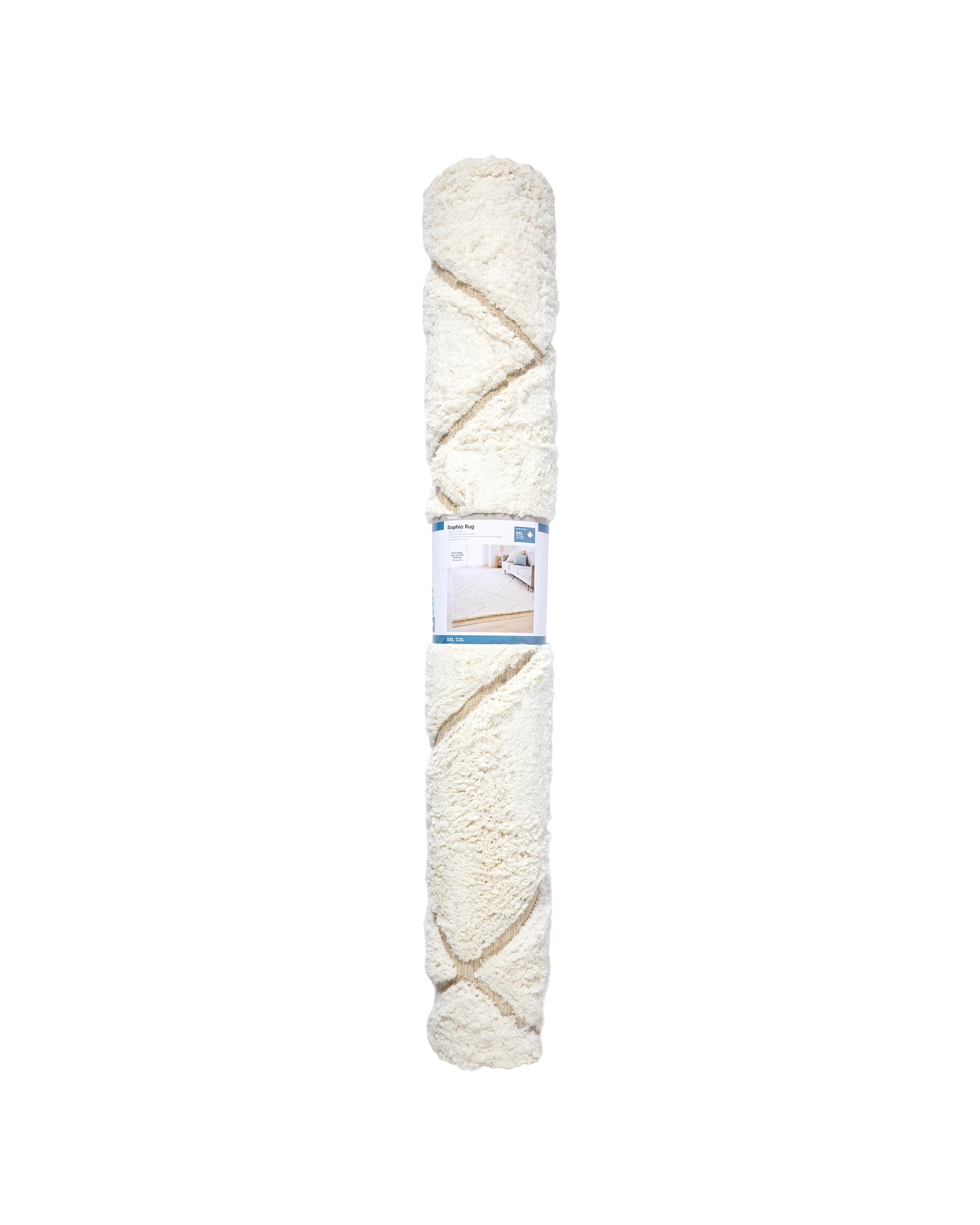7 Sophia Rug - White, Extra Extra Large - 300cm x 200cm, 7 of 8